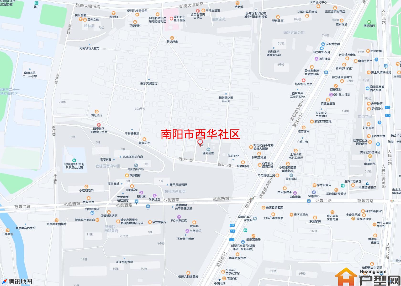 西华社区小区 - 户型网
