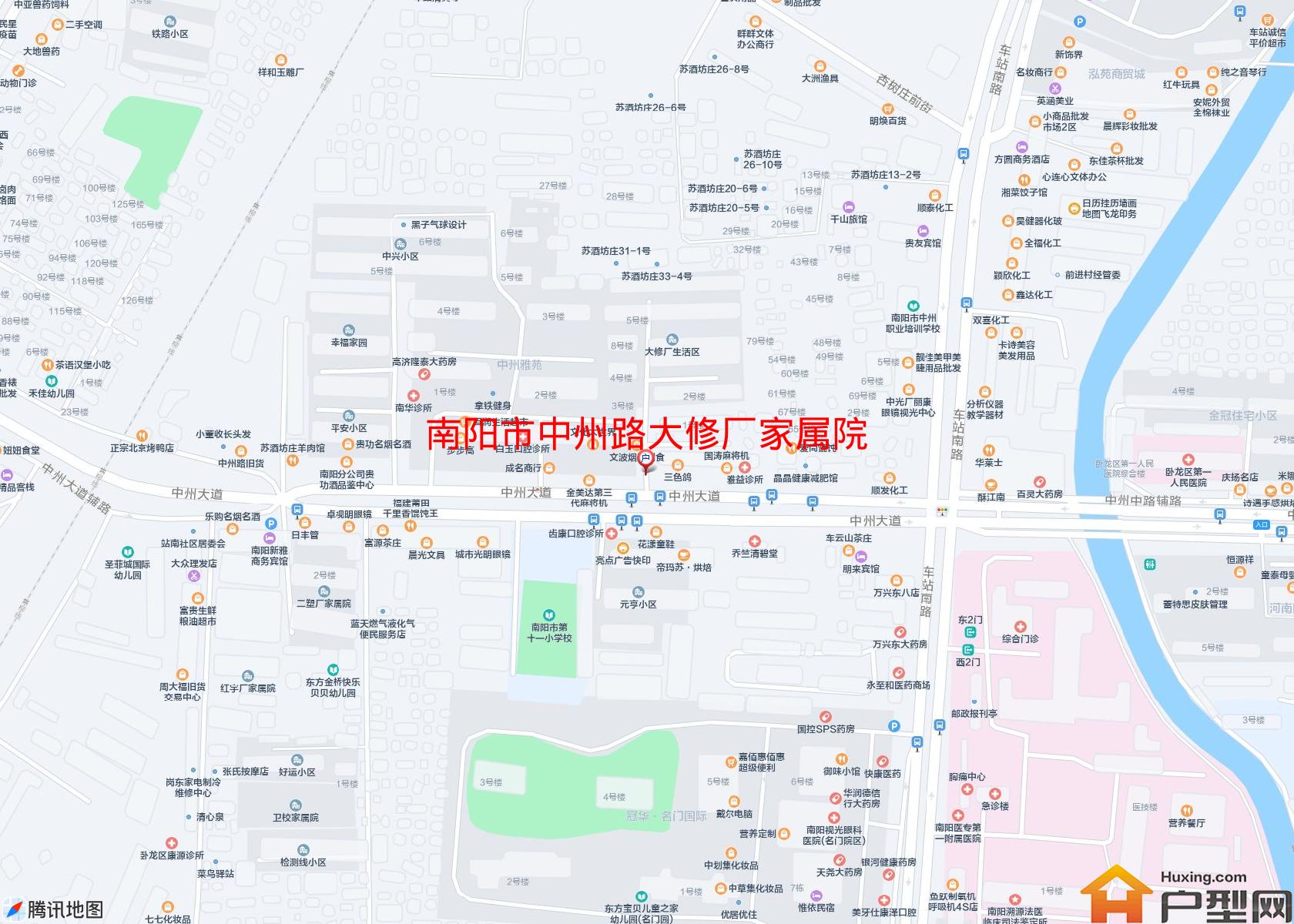 中州路大修厂家属院小区 - 户型网