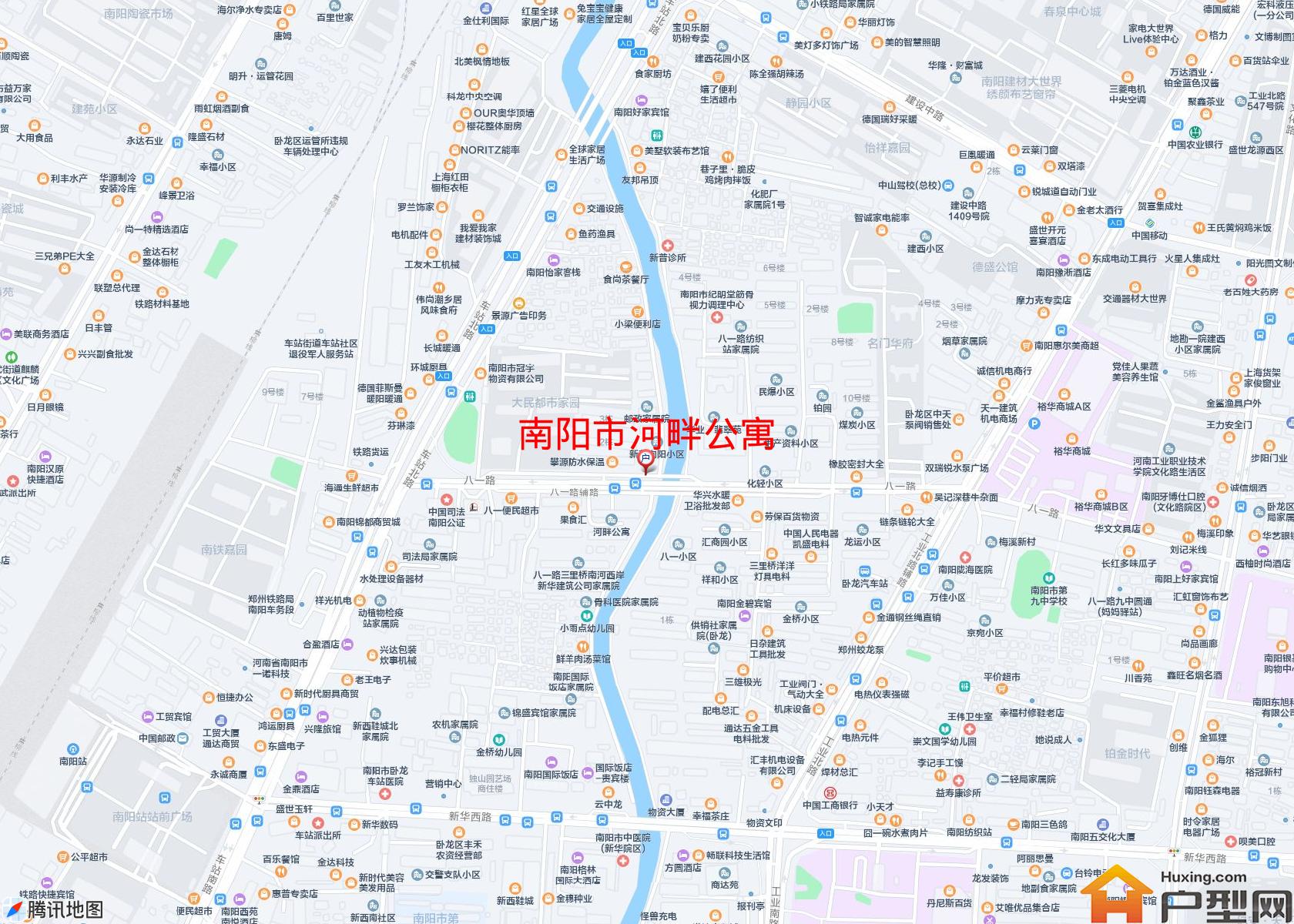 河畔公寓小区 - 户型网