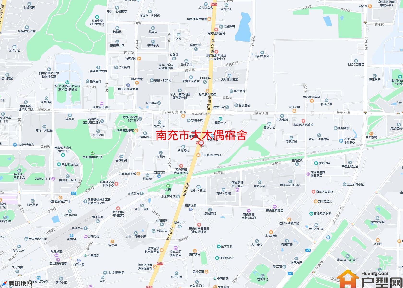 大木偶宿舍小区 - 户型网