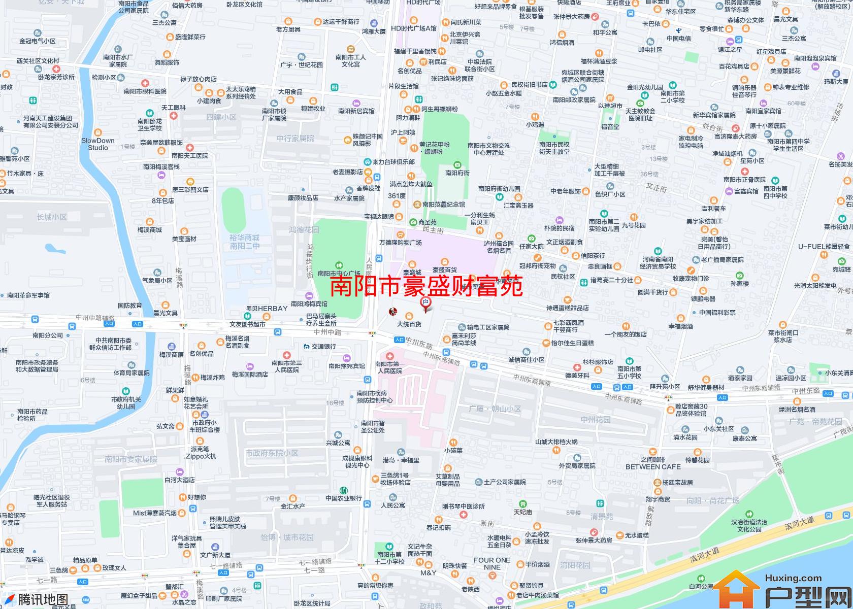 豪盛财富苑小区 - 户型网