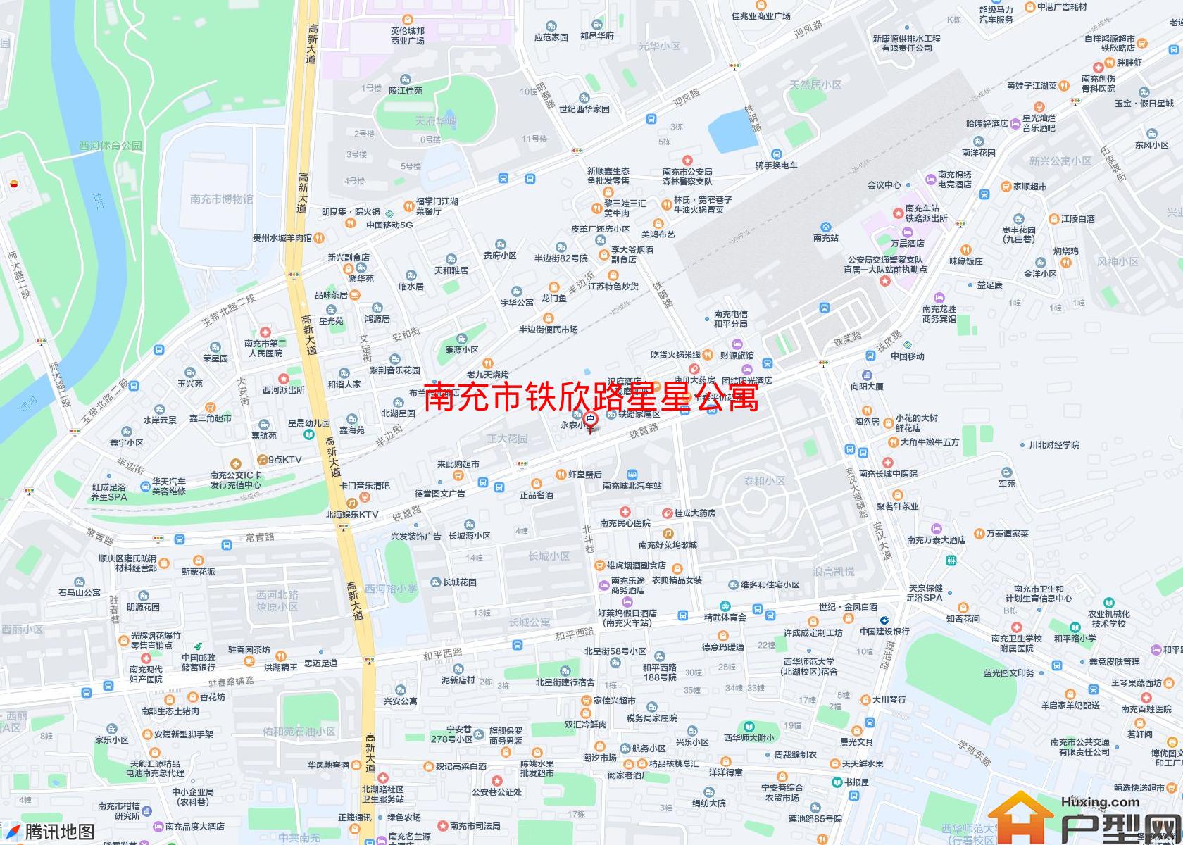 铁欣路星星公寓小区 - 户型网