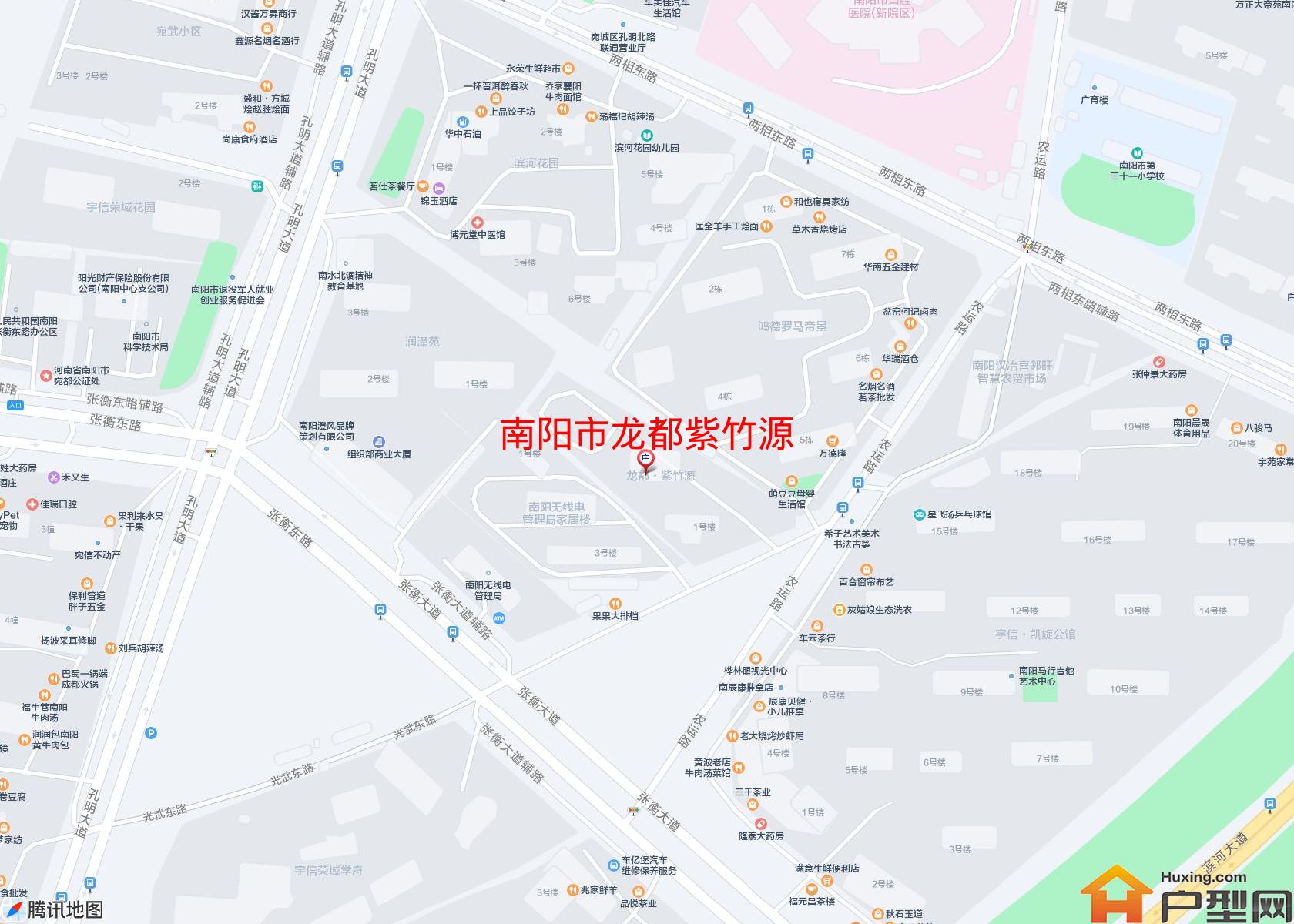龙都紫竹源小区 - 户型网