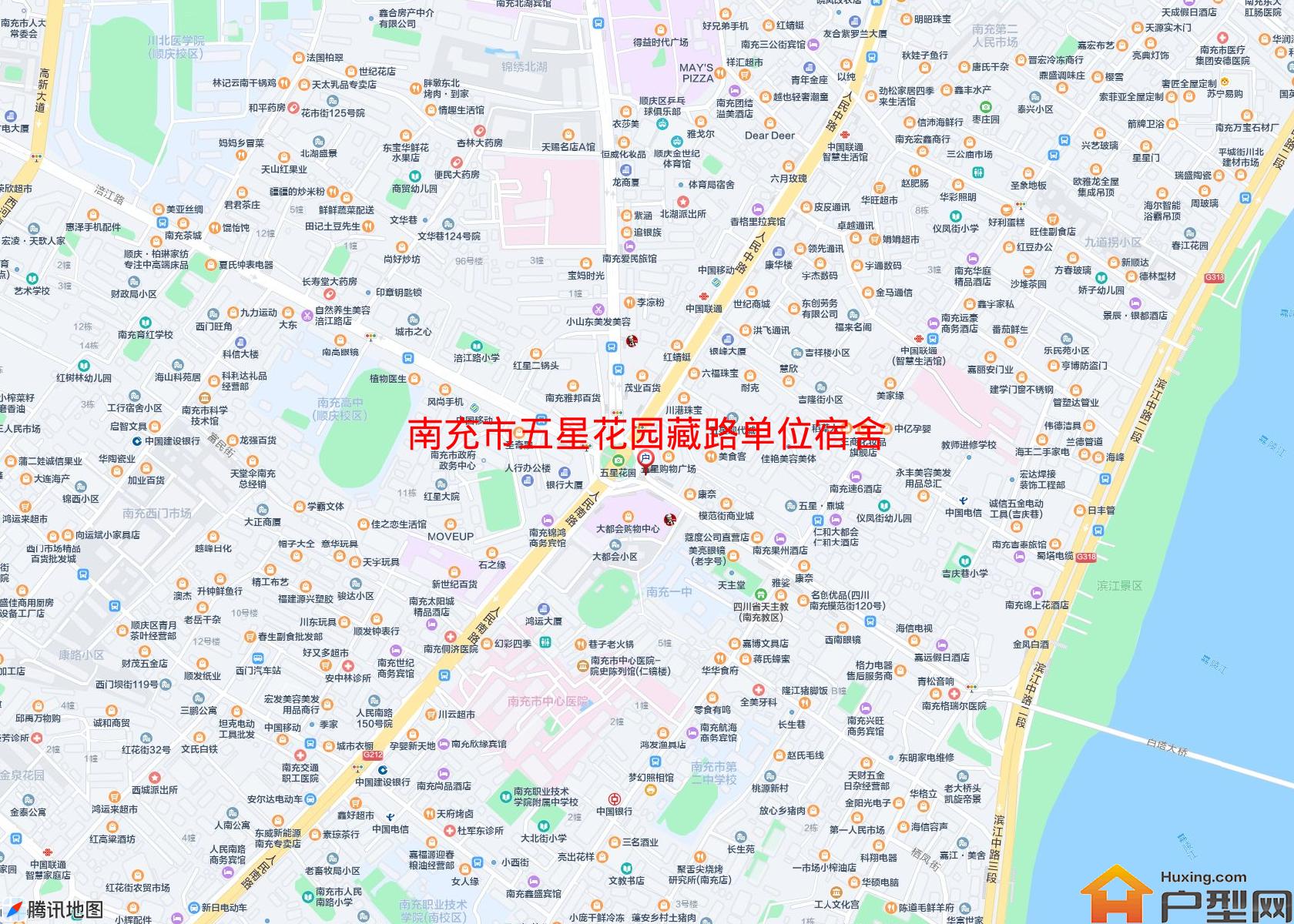 五星花园藏路单位宿舍小区 - 户型网