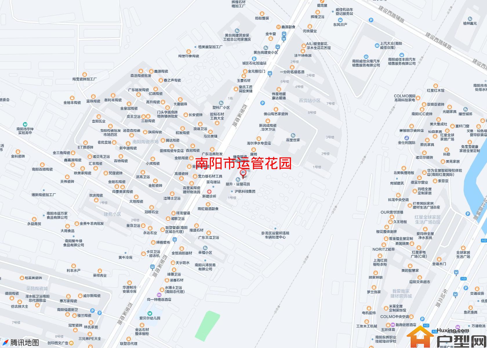 运管花园小区 - 户型网