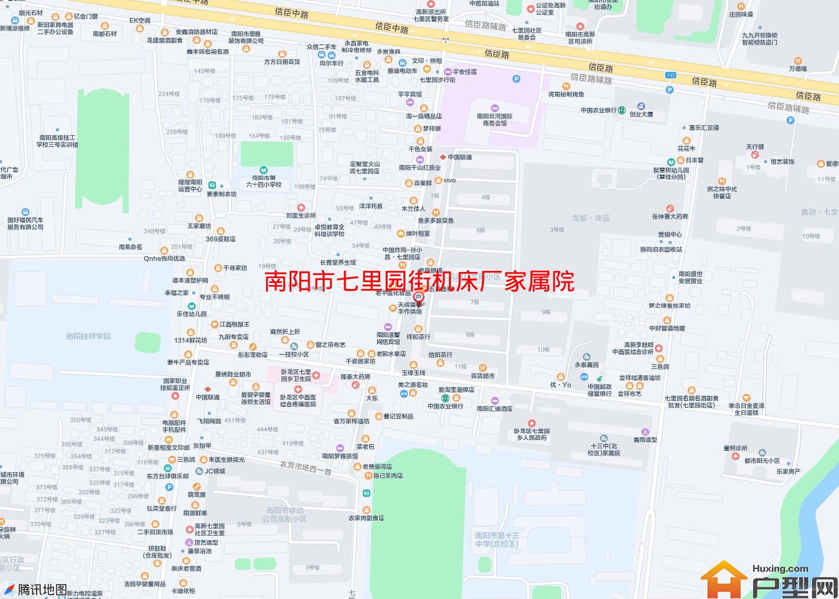 七里园街机床厂家属院小区 - 户型网