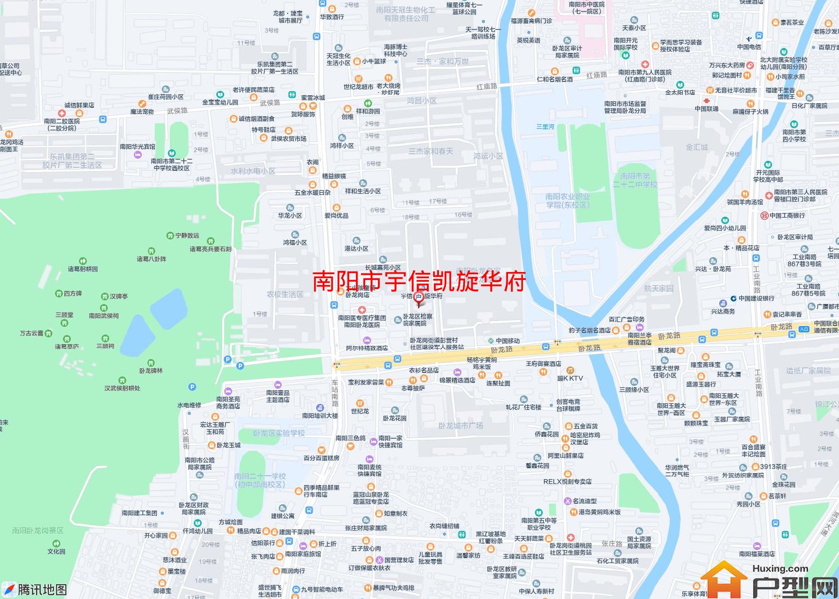 宇信凯旋华府小区 - 户型网
