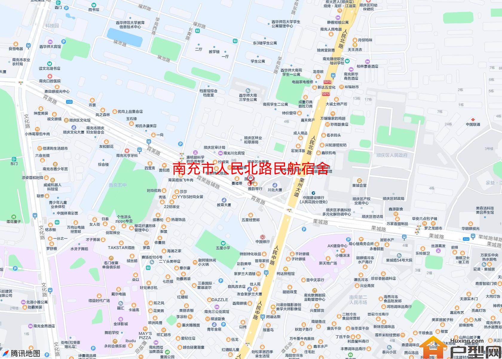 人民北路民航宿舍小区 - 户型网