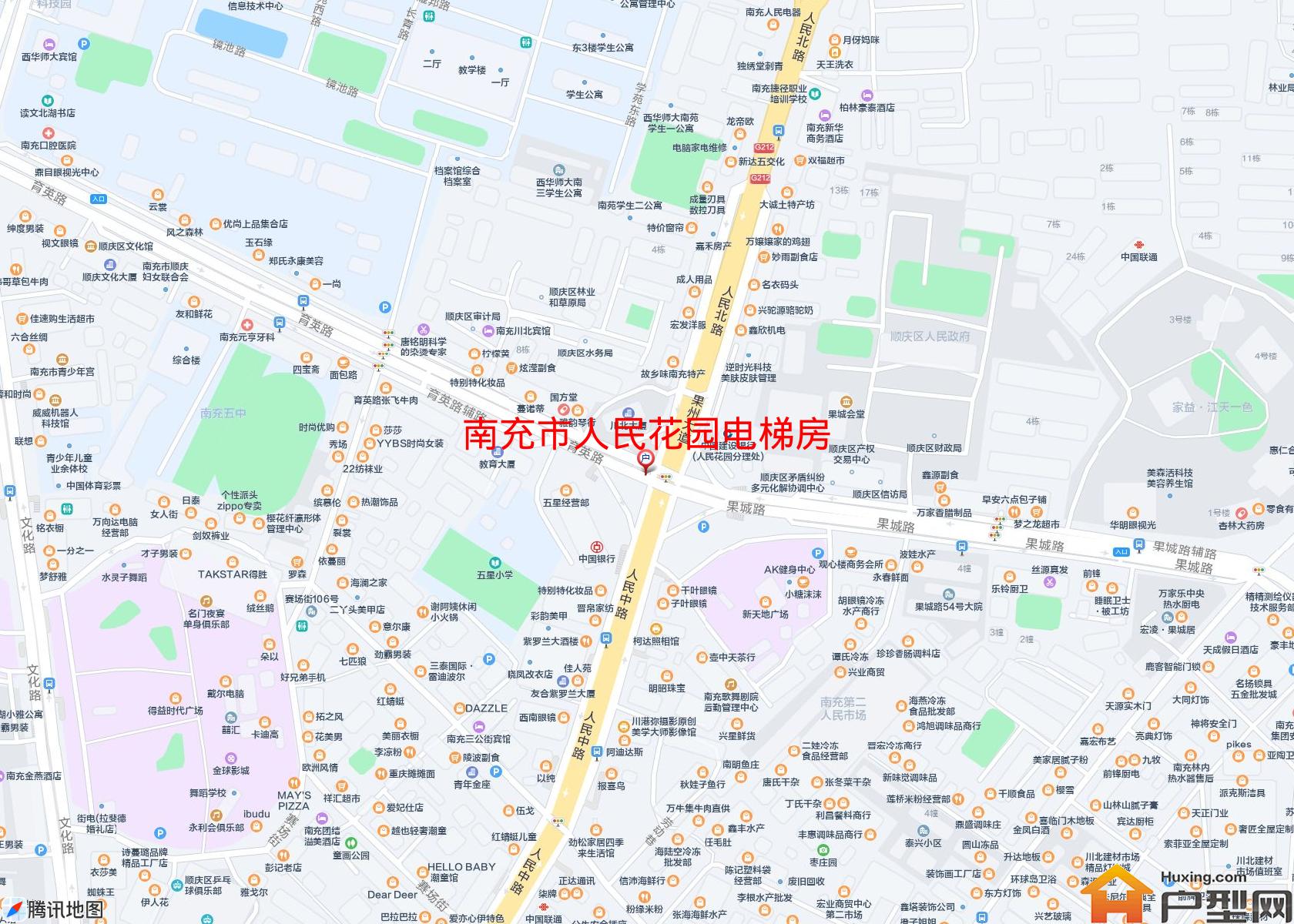 人民花园电梯房小区 - 户型网