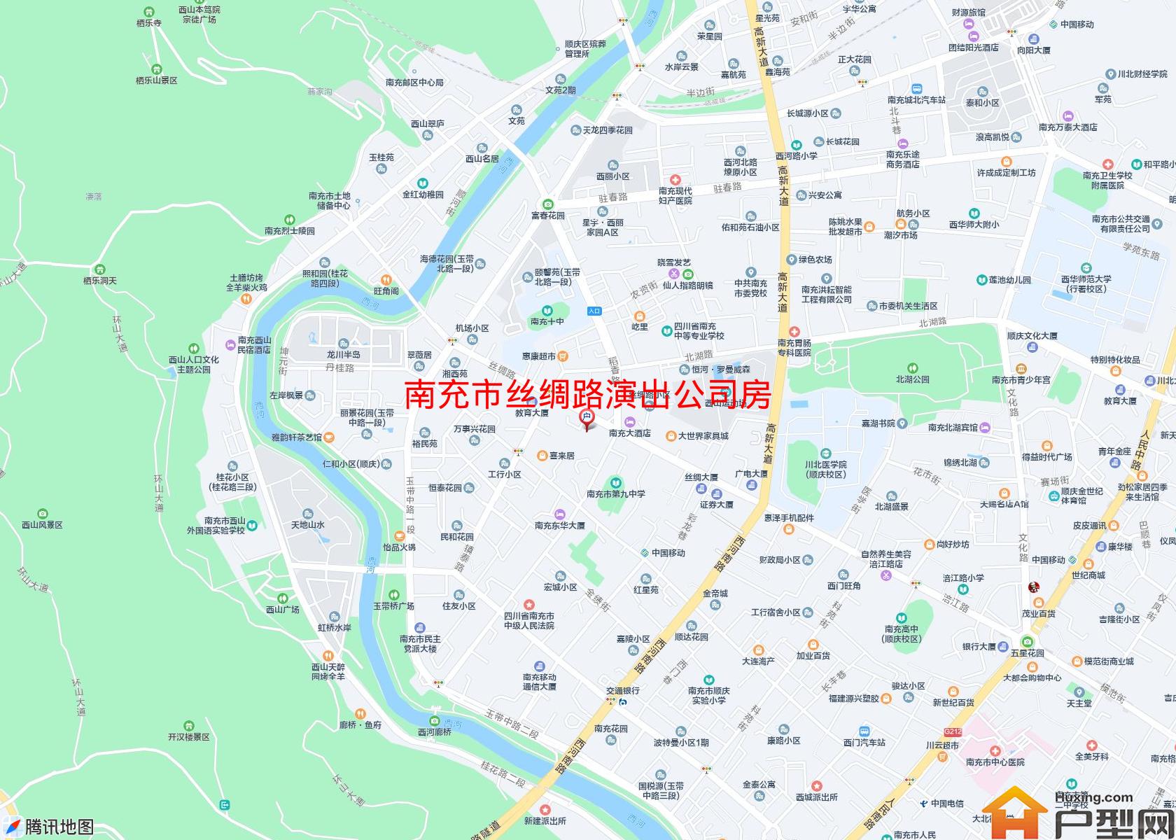 丝绸路演出公司房小区 - 户型网