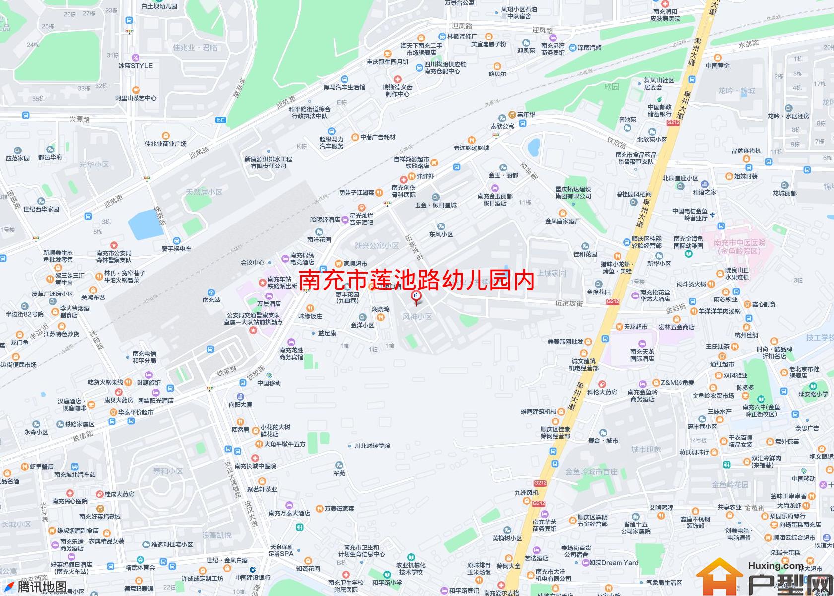 莲池路幼儿园内小区 - 户型网