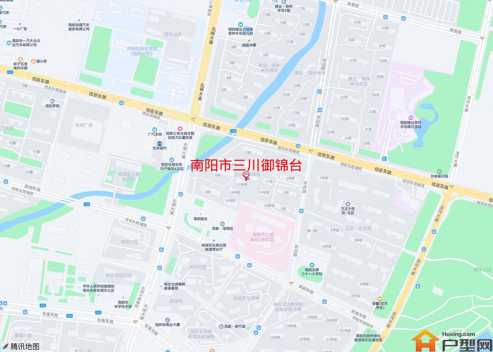 三川御锦台小区 - 户型网
