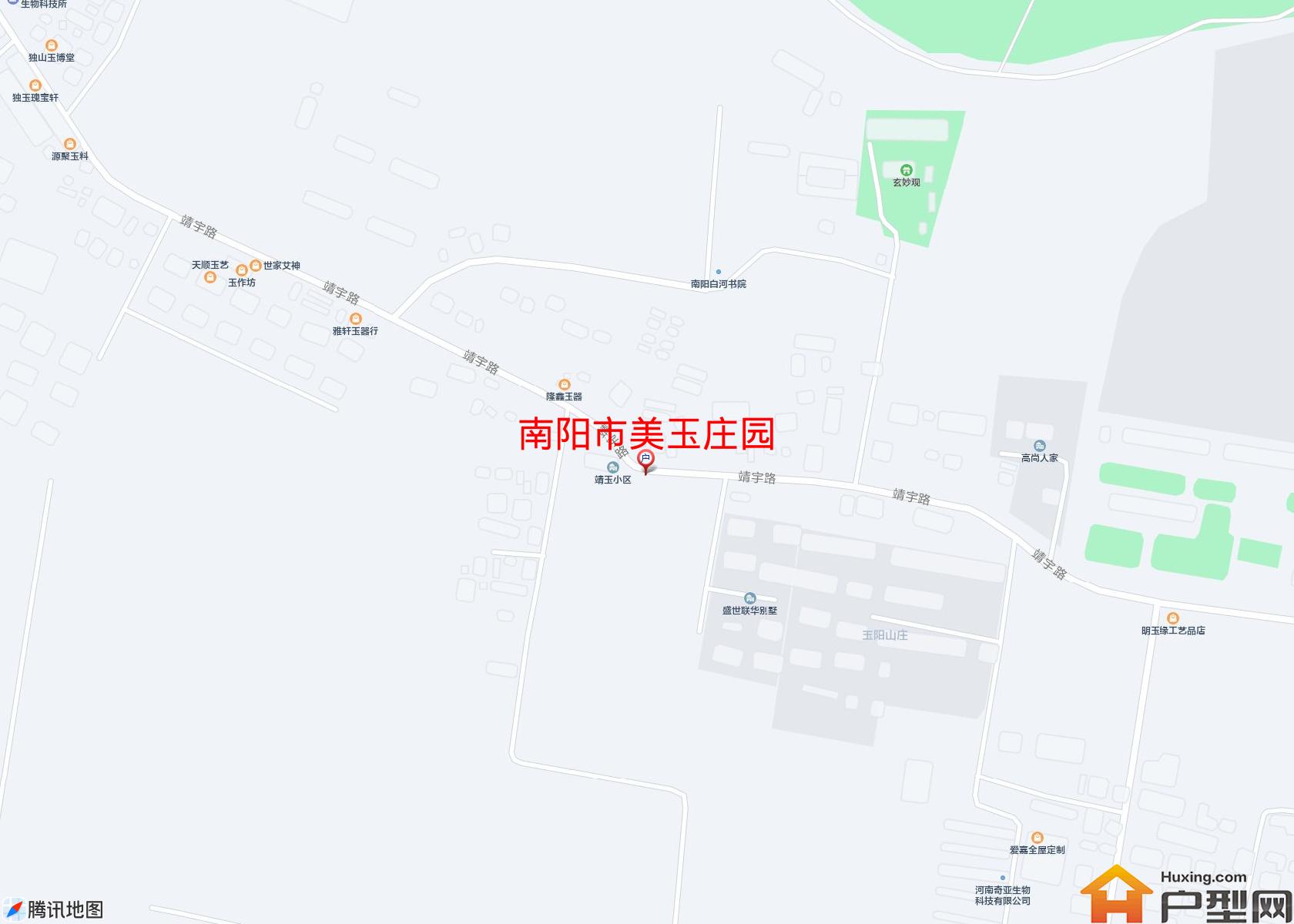 美玉庄园小区 - 户型网