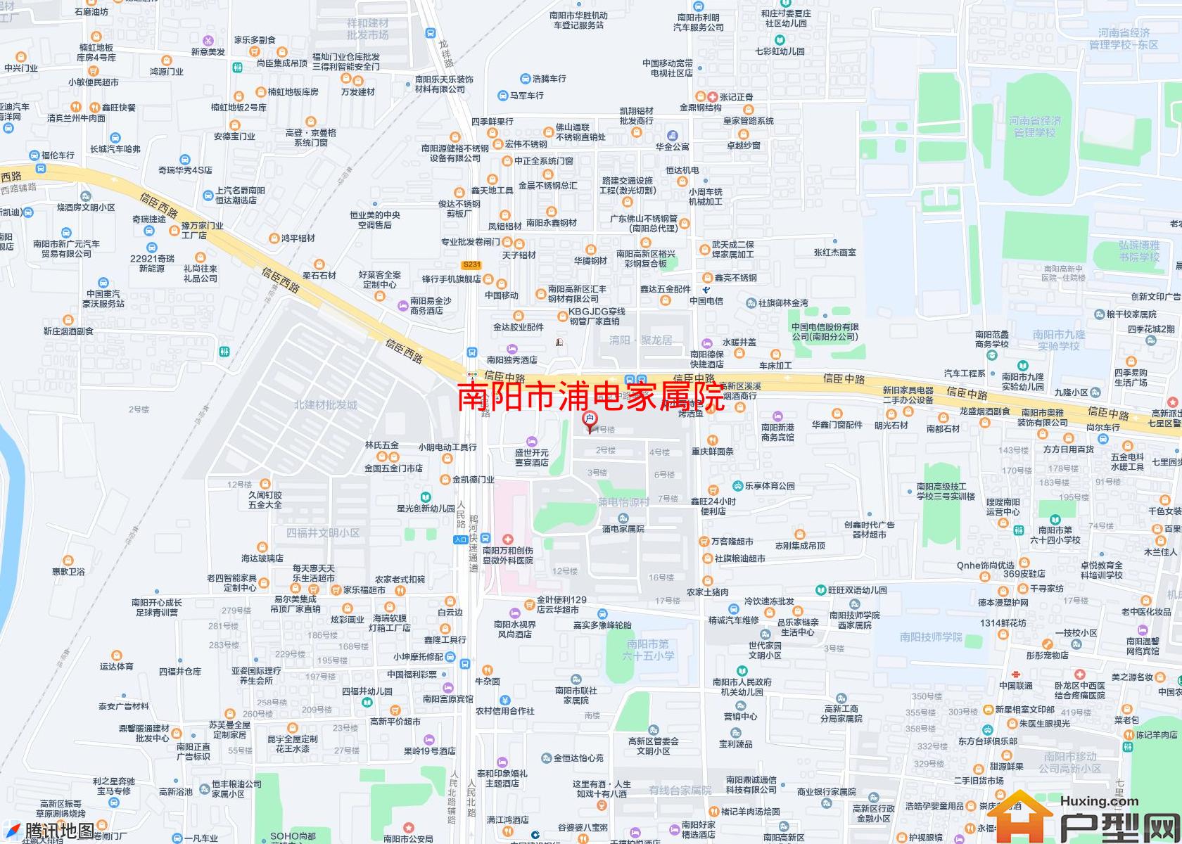 浦电家属院小区 - 户型网