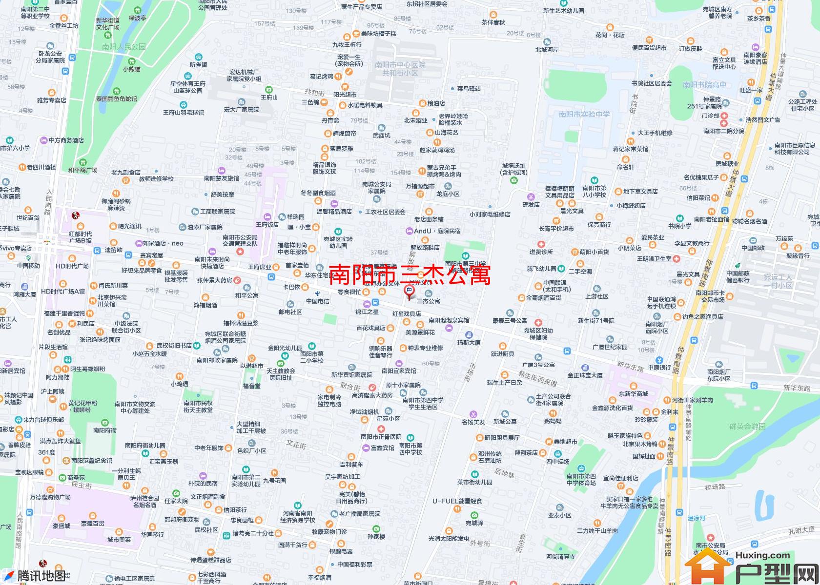 三杰公寓小区 - 户型网