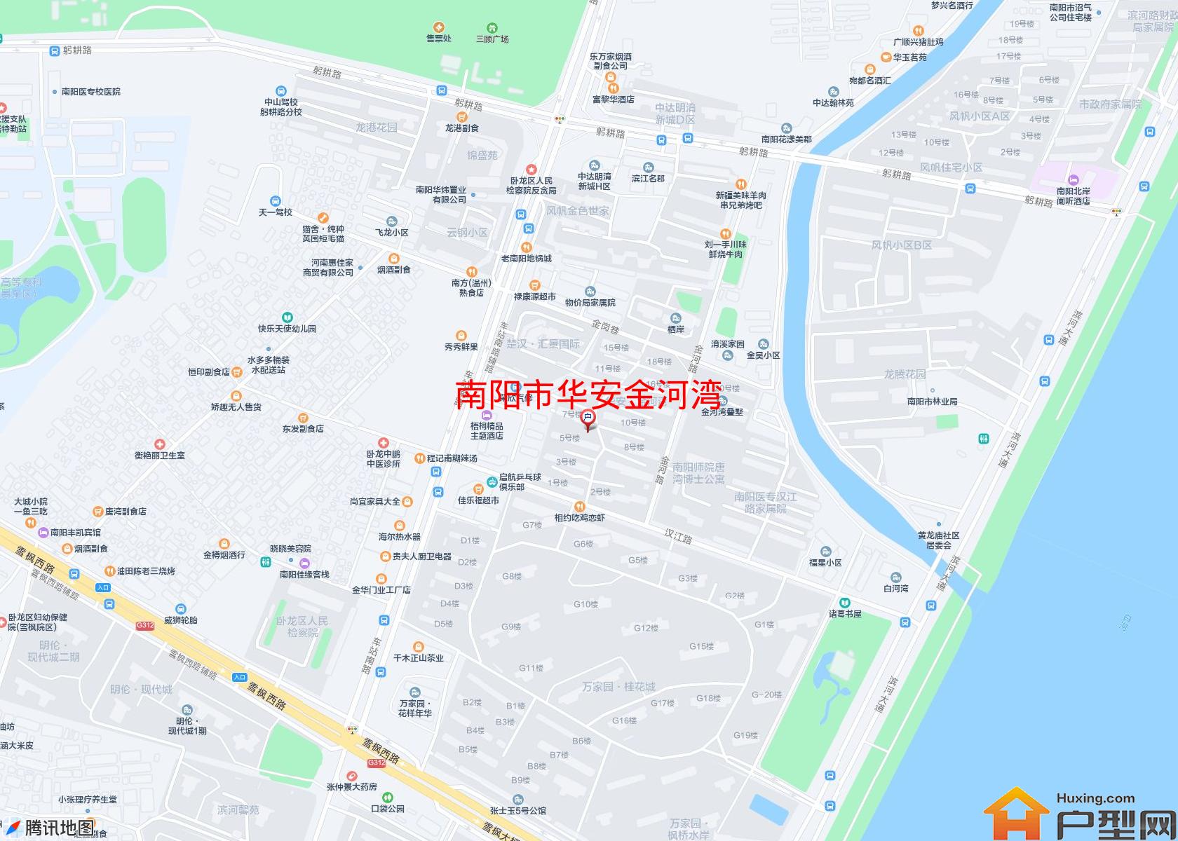 华安金河湾小区 - 户型网