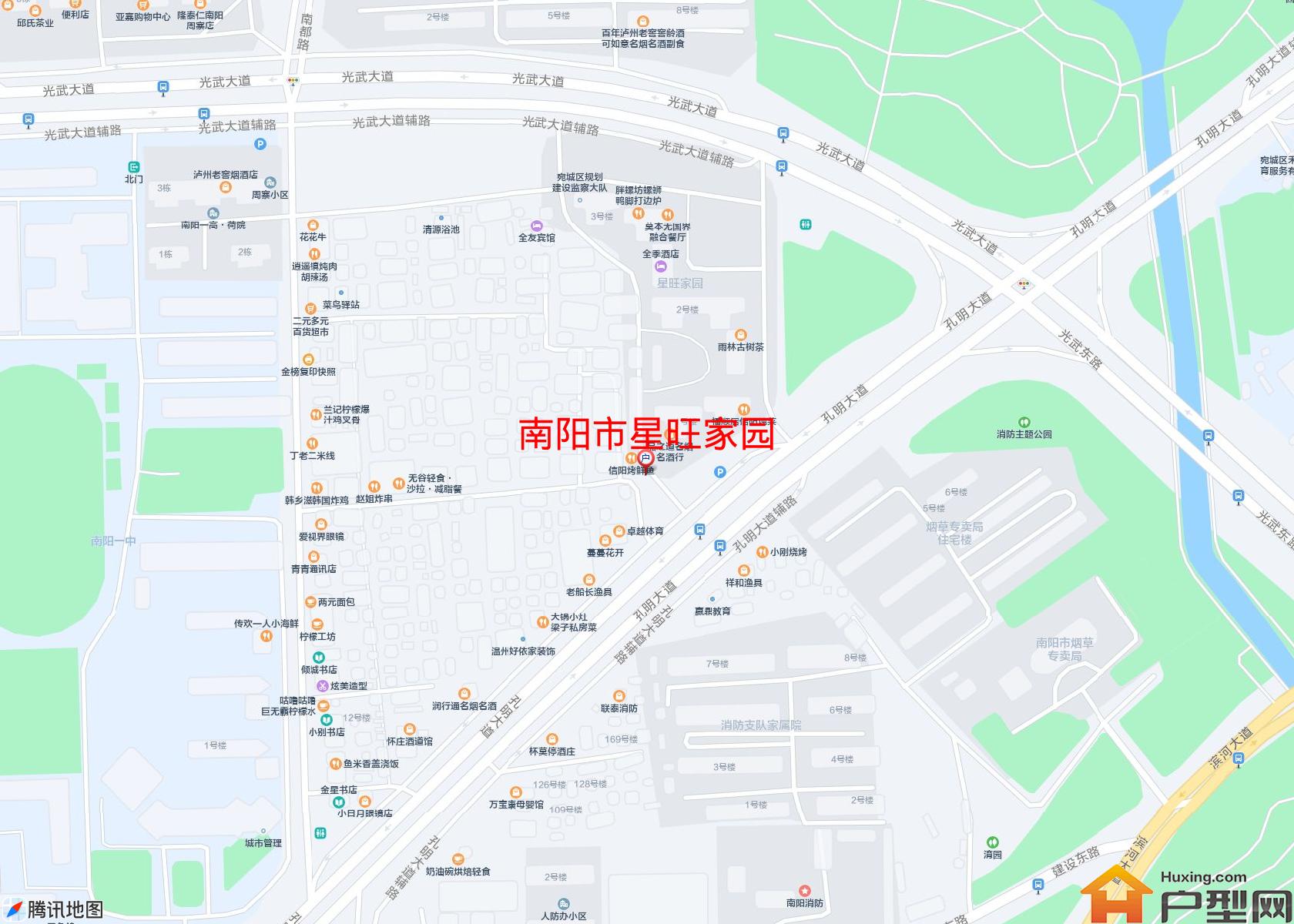 星旺家园小区 - 户型网