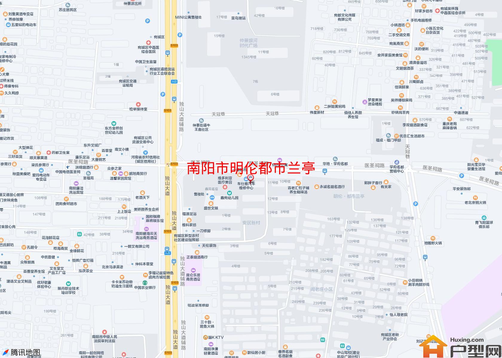 明伦都市兰亭小区 - 户型网