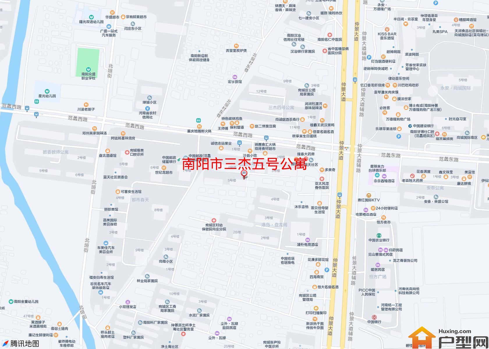 三杰五号公寓小区 - 户型网