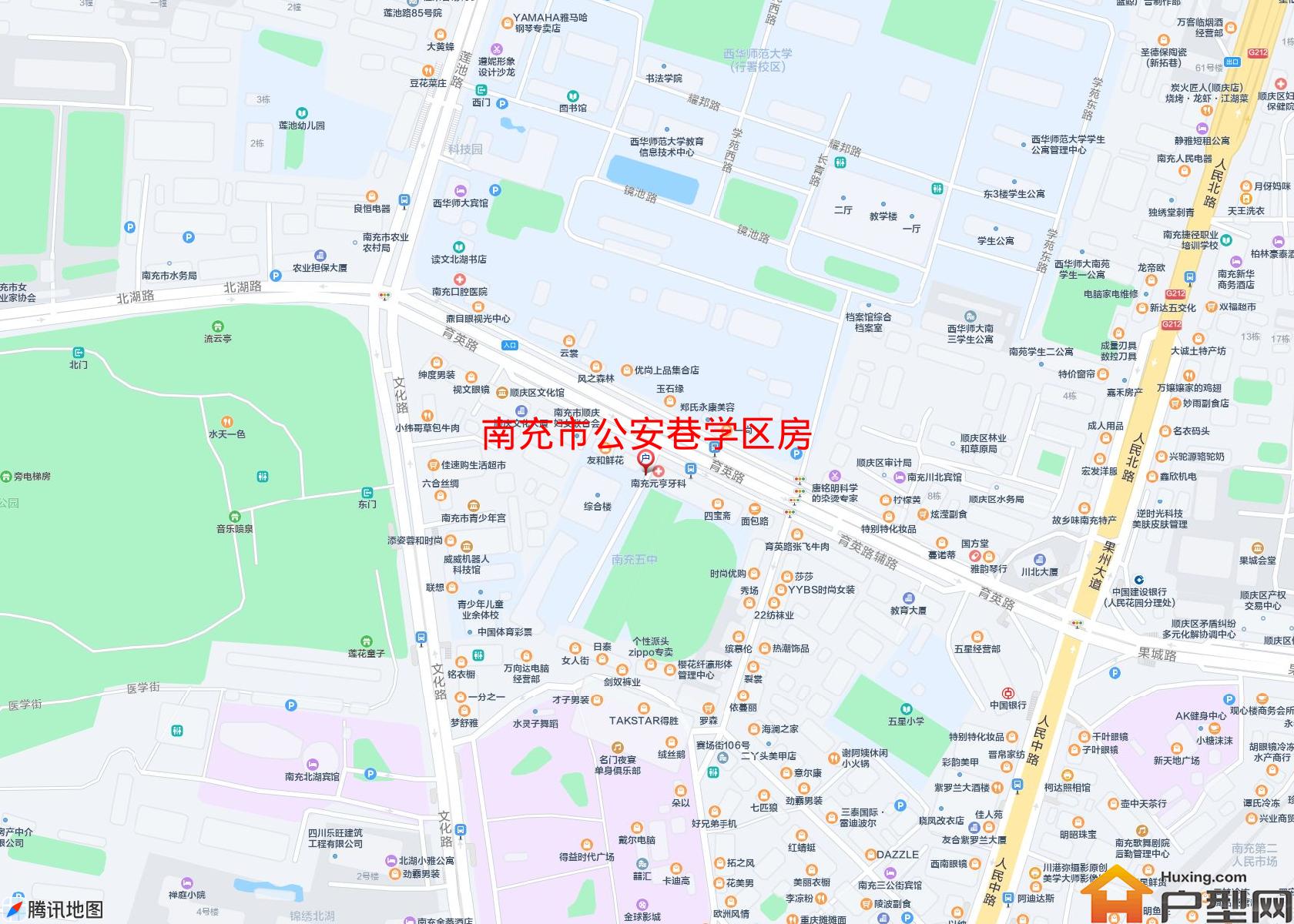 公安巷学区房小区 - 户型网