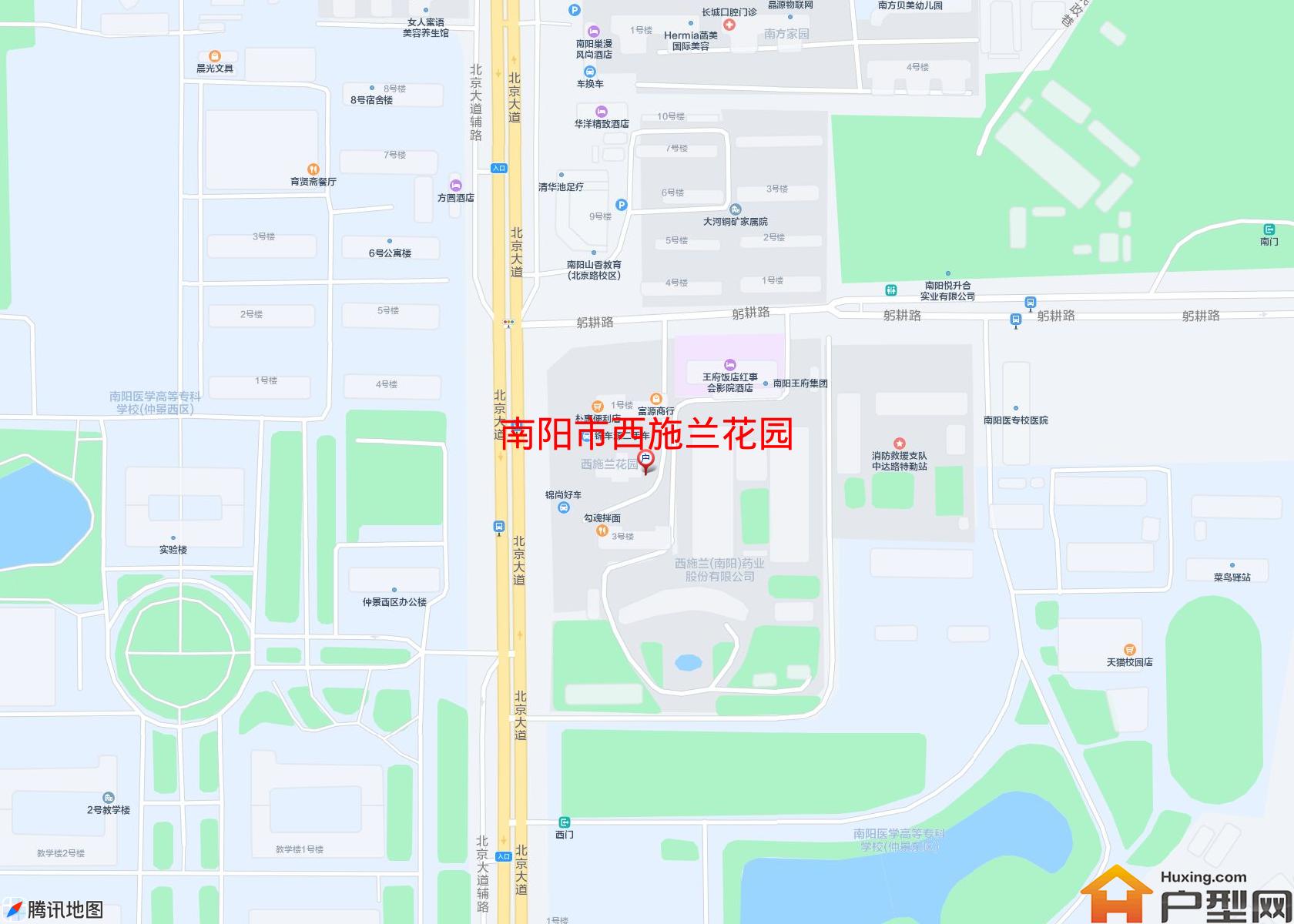 西施兰花园小区 - 户型网