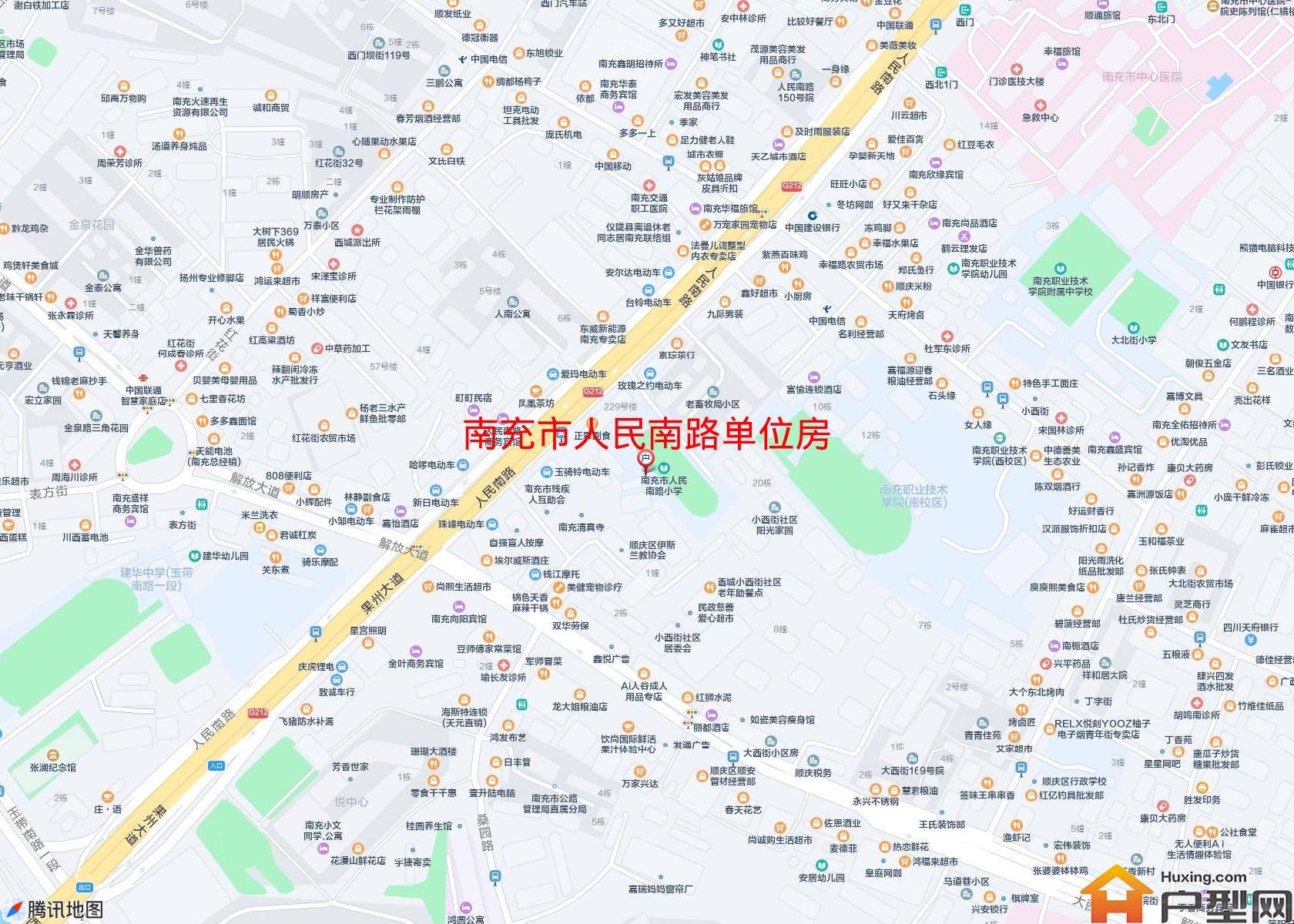 人民南路单位房小区 - 户型网