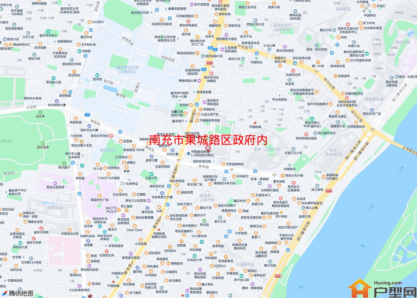 果城路区政府内小区 - 户型网