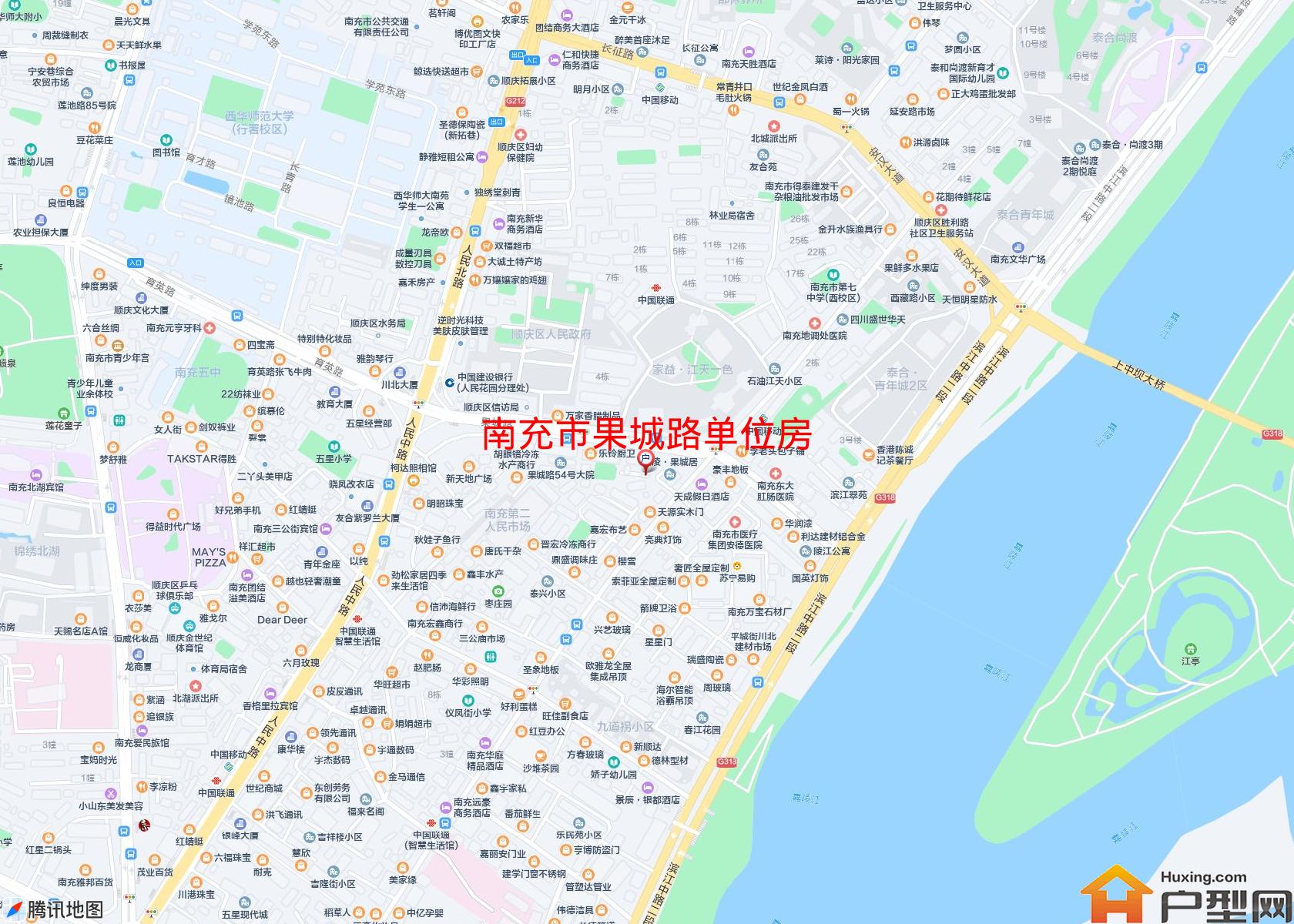 果城路单位房小区 - 户型网