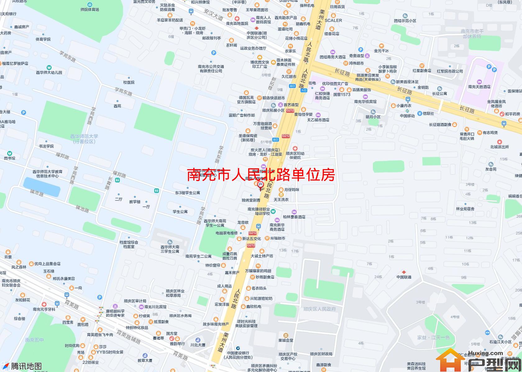 人民北路单位房小区 - 户型网
