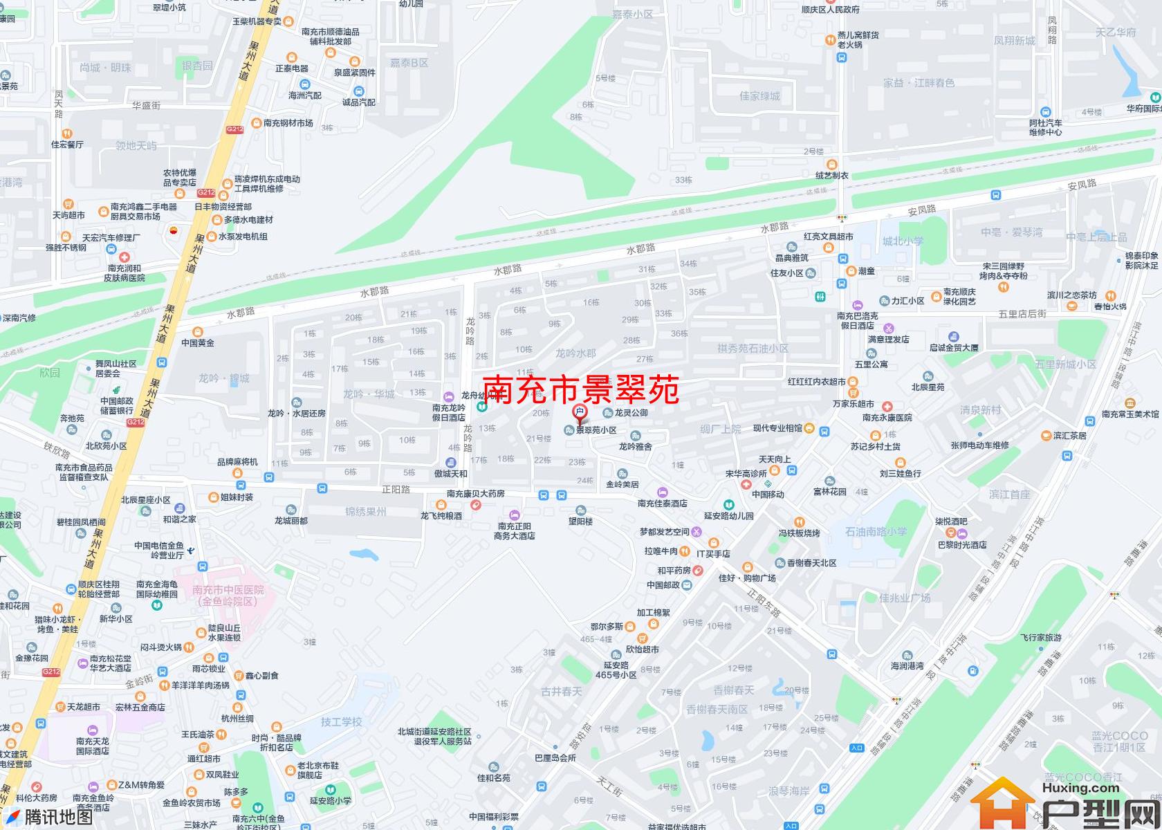 景翠苑小区 - 户型网