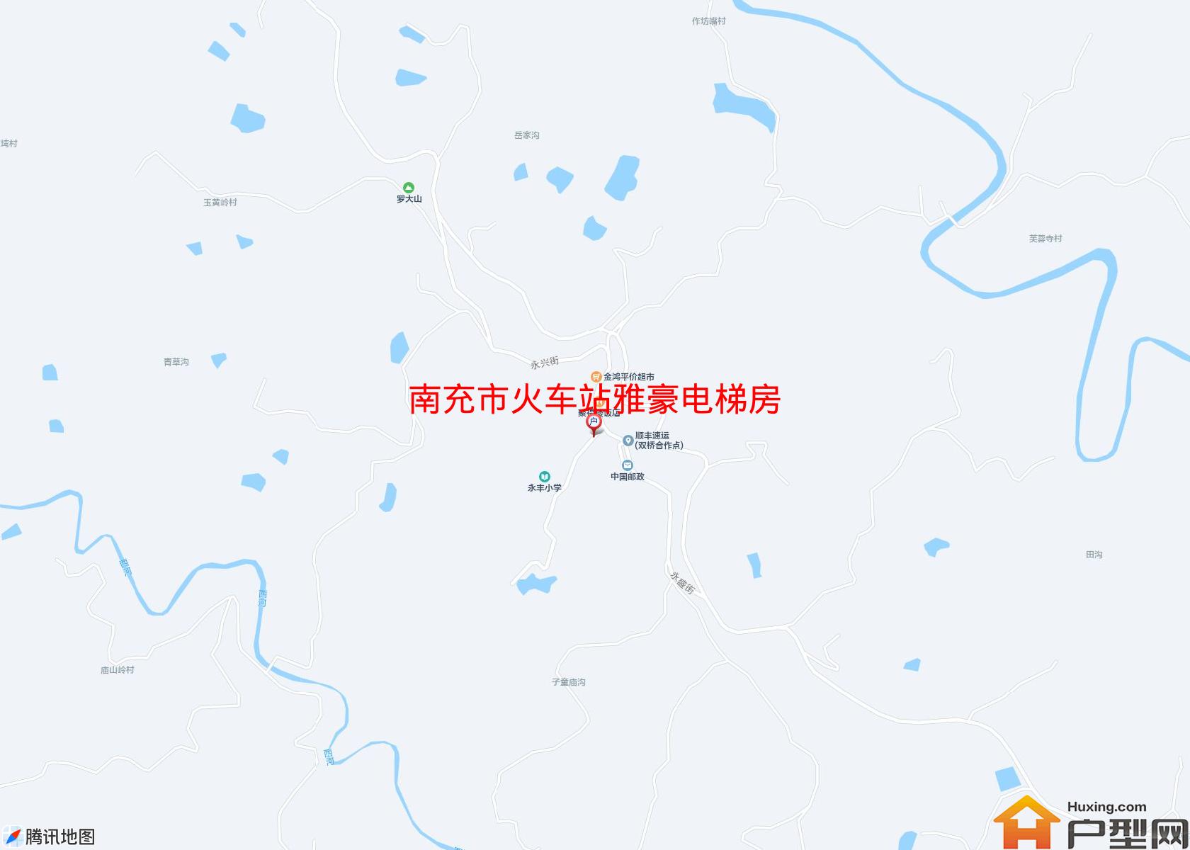 火车站雅豪电梯房小区 - 户型网