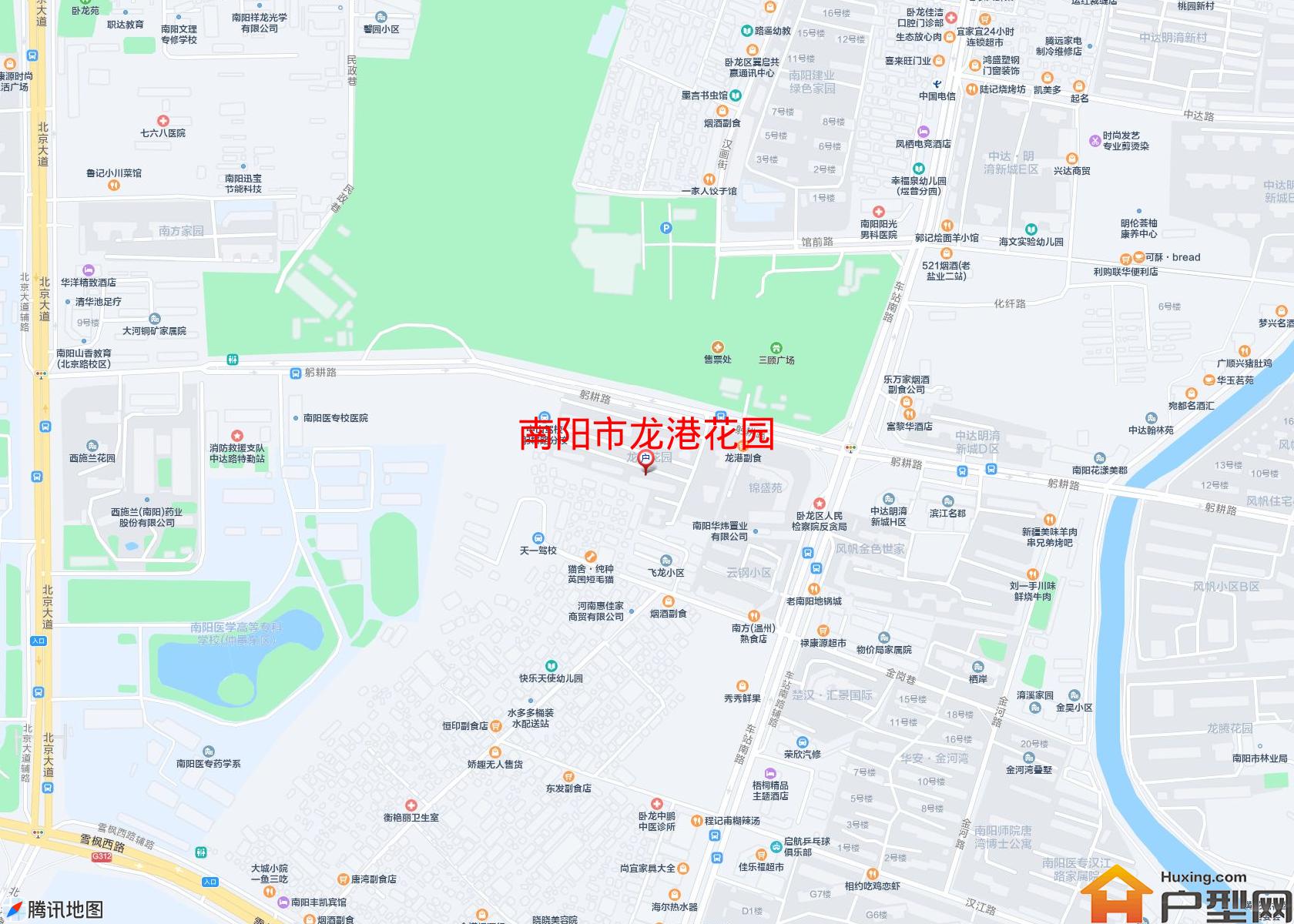 龙港花园小区 - 户型网