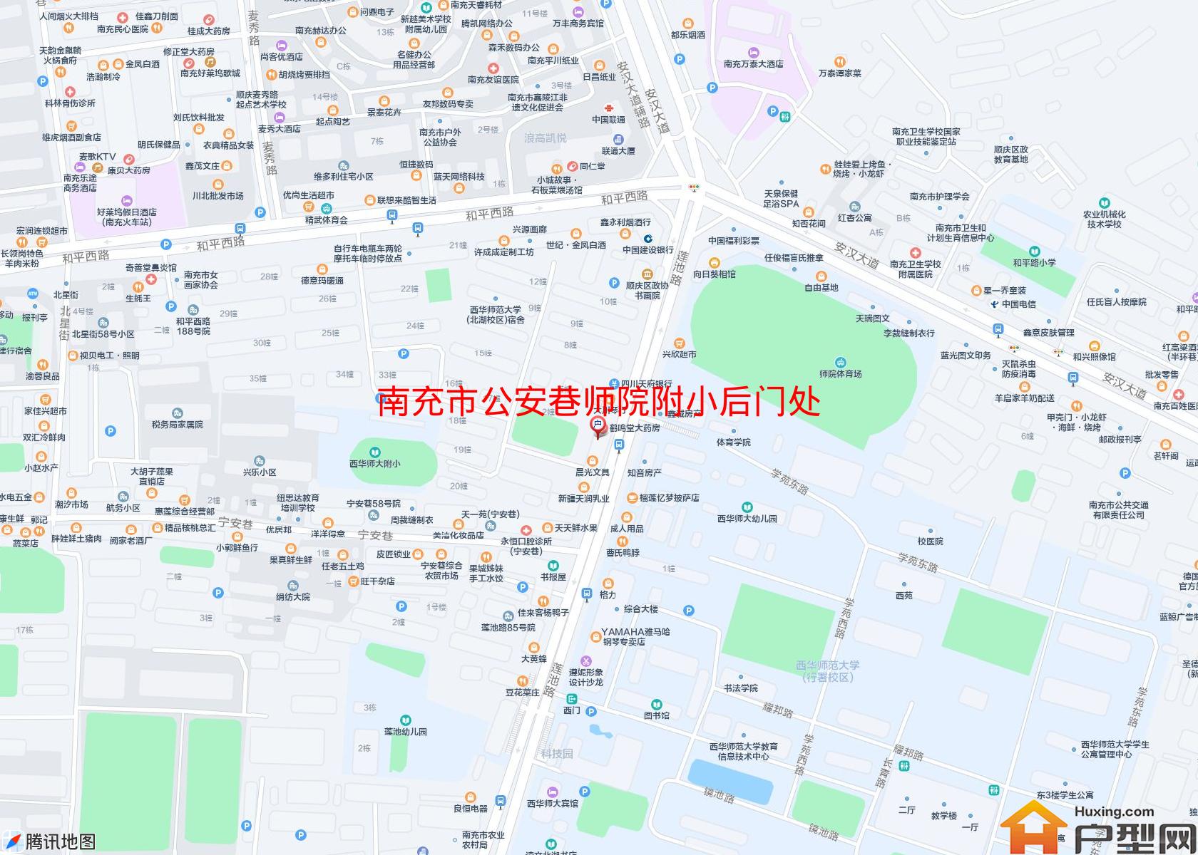 公安巷师院附小后门处小区 - 户型网