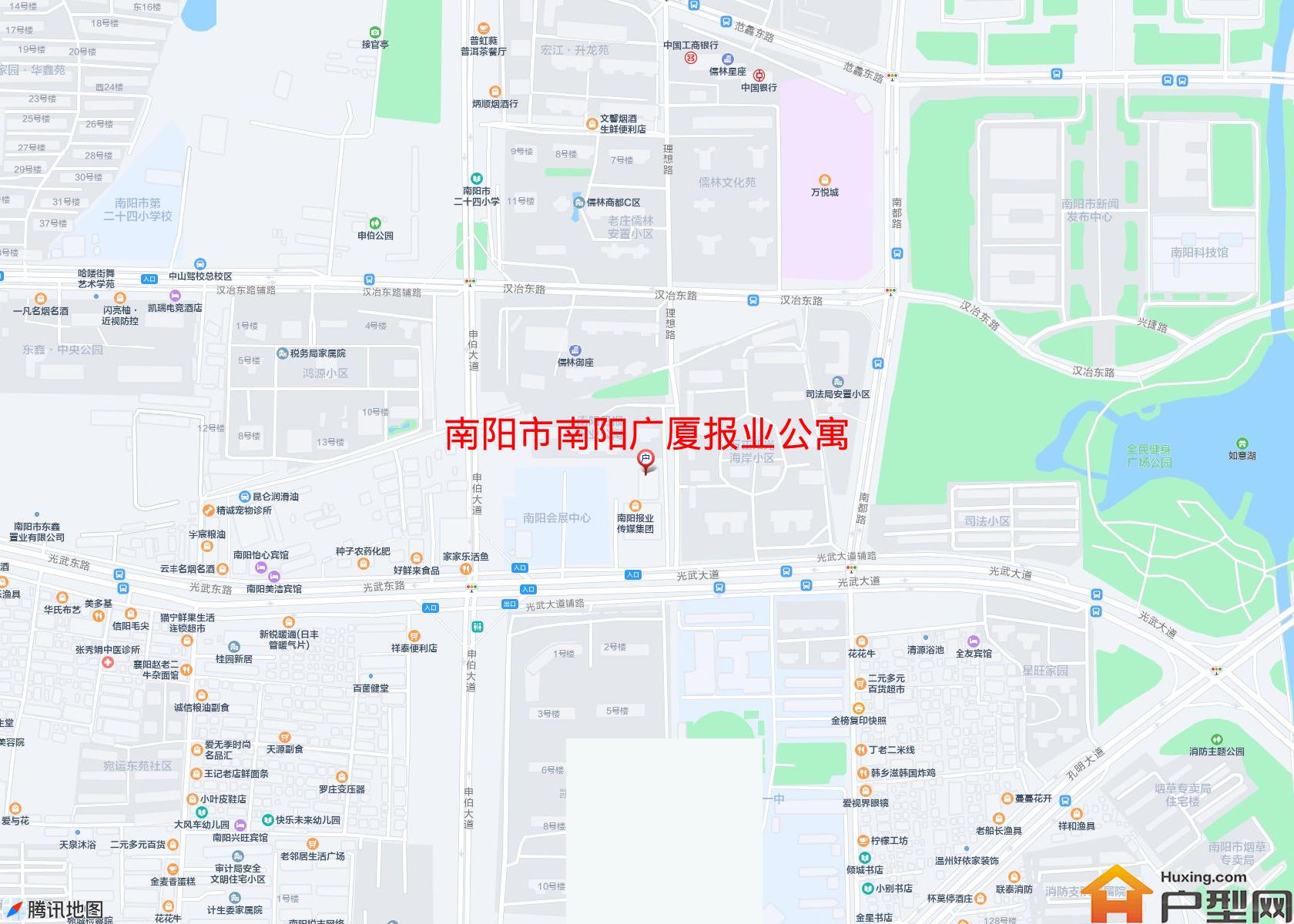 南阳广厦报业公寓小区 - 户型网