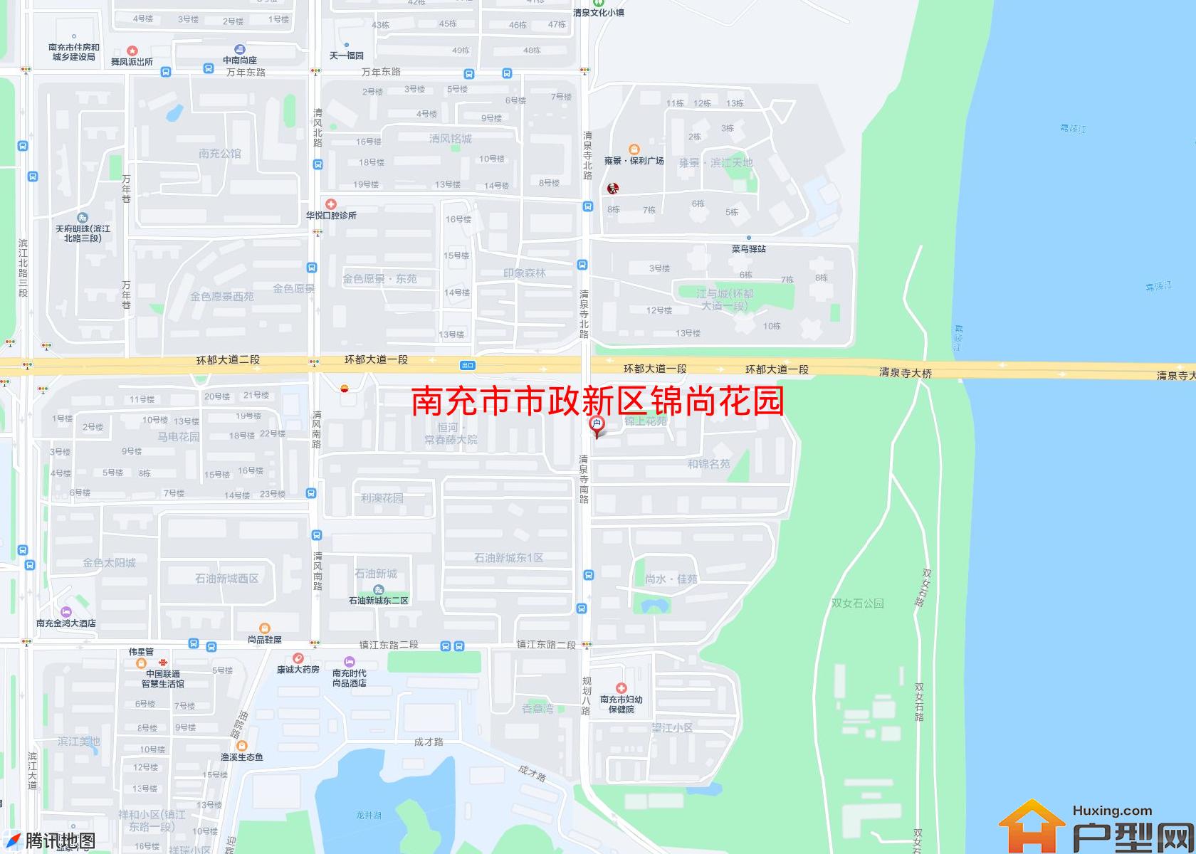 市政新区锦尚花园小区 - 户型网
