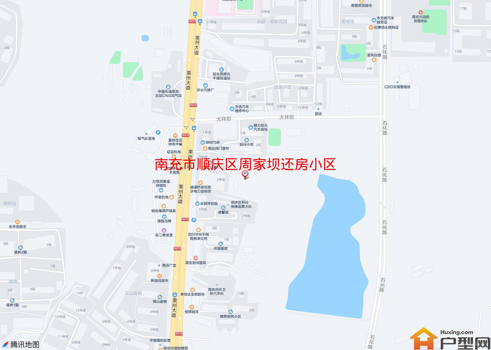 顺庆区周家坝还房小区小区 - 户型网