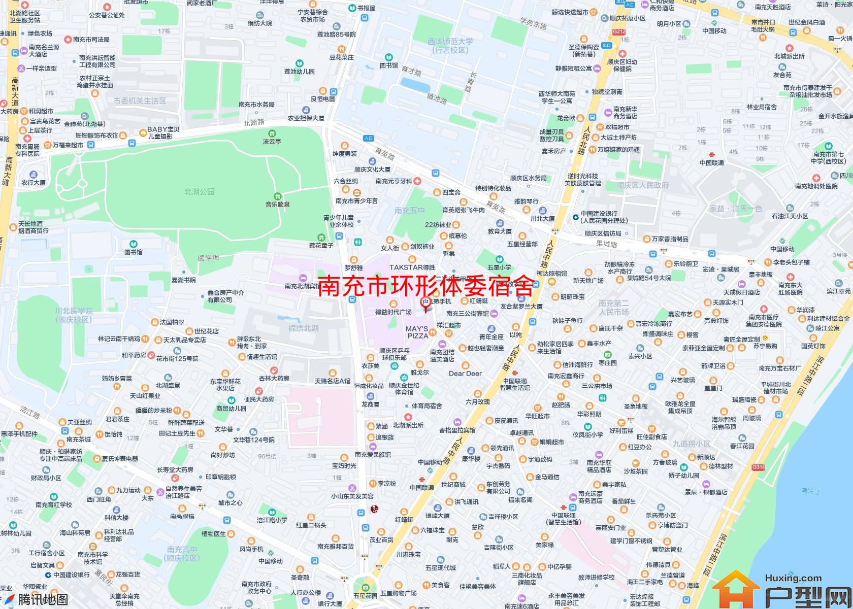环形体委宿舍小区 - 户型网