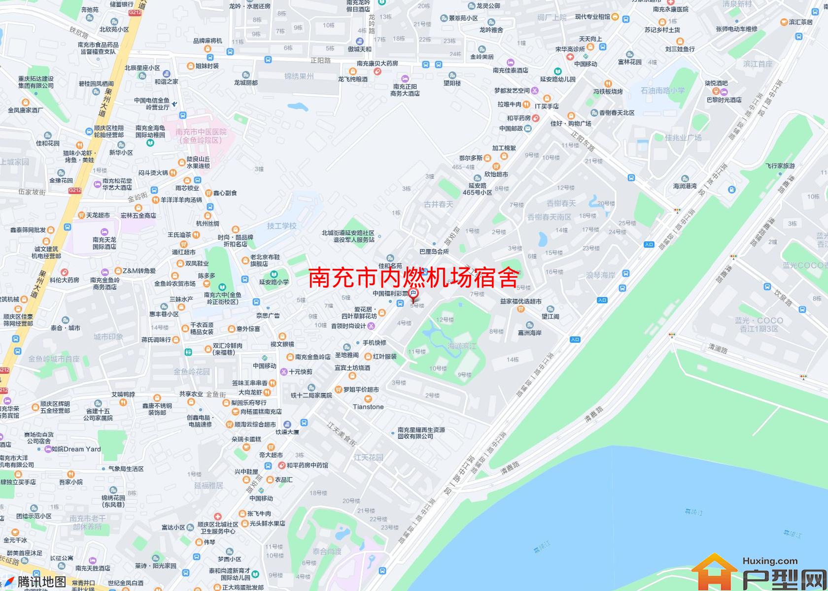 内燃机场宿舍小区 - 户型网