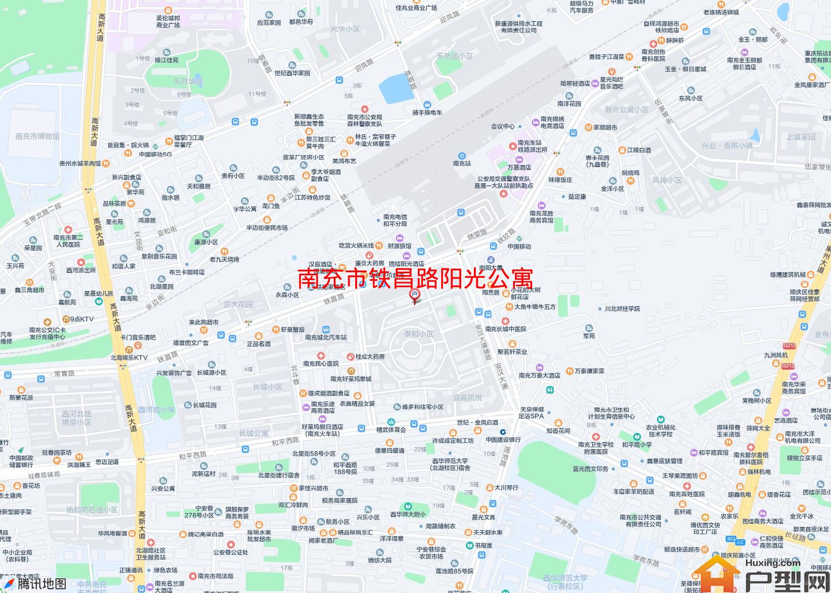 铁昌路阳光公寓小区 - 户型网