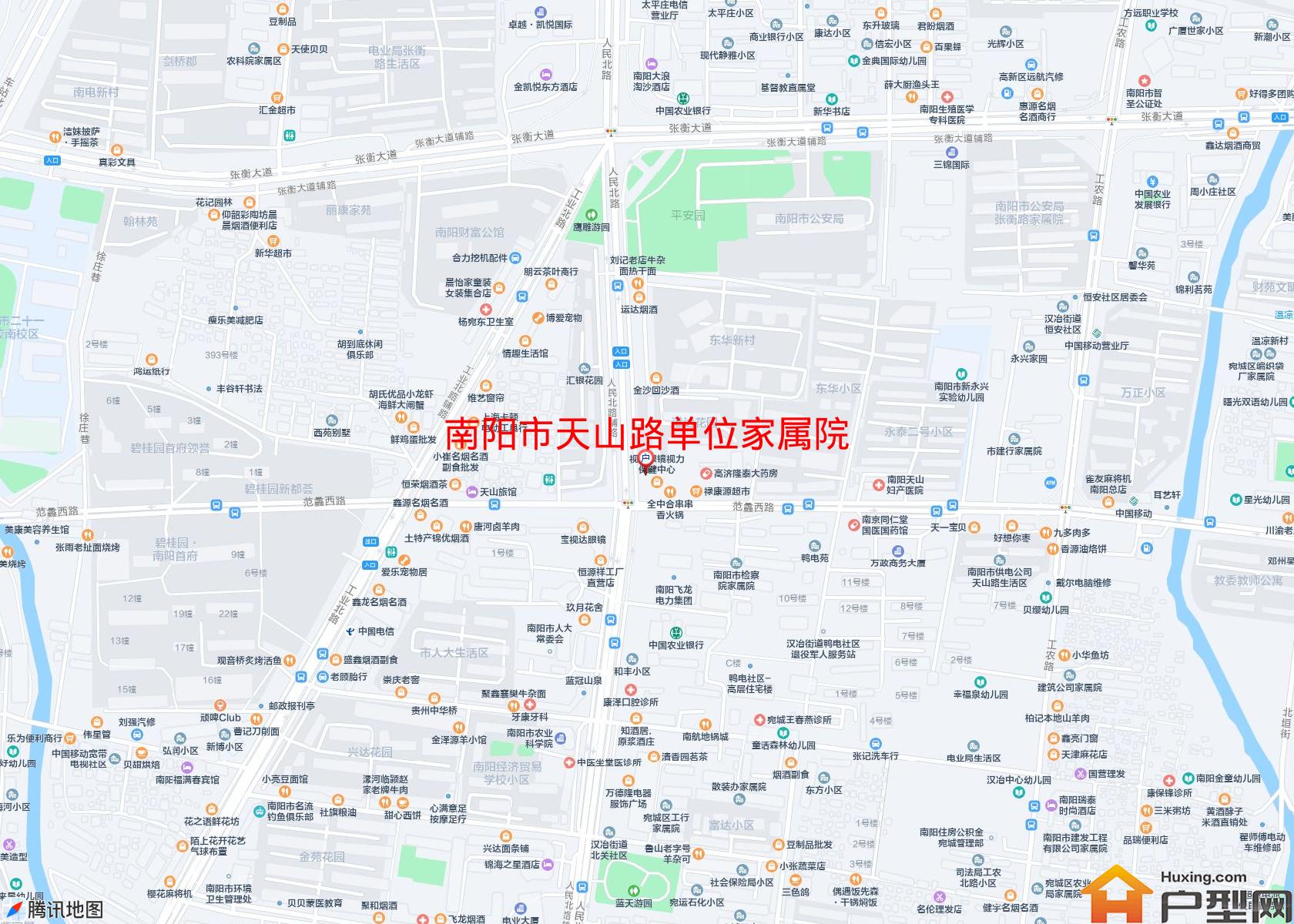 天山路单位家属院小区 - 户型网