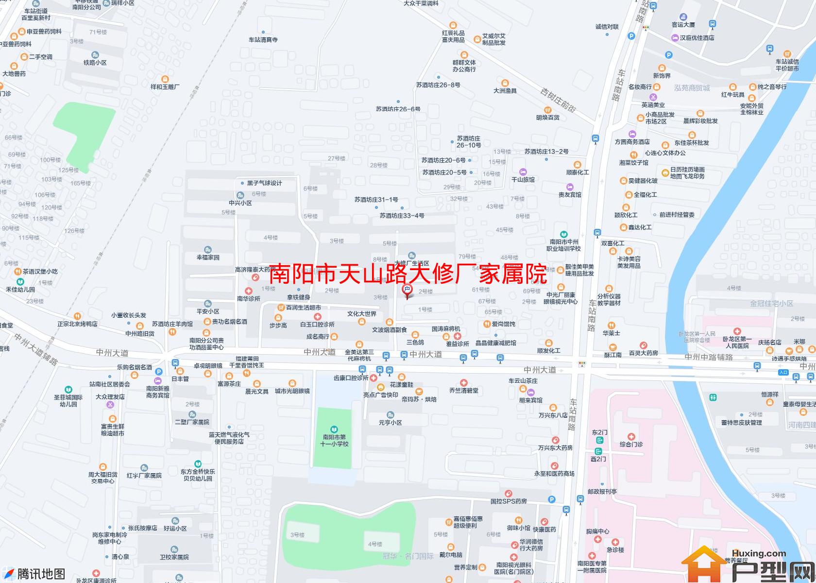 天山路大修厂家属院小区 - 户型网