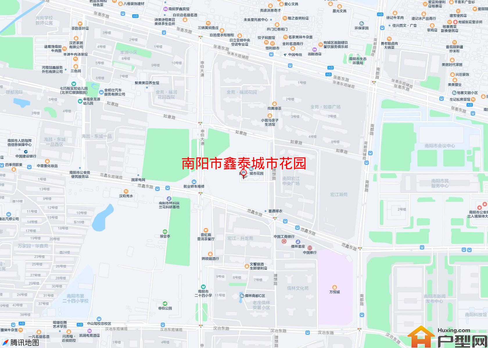 鑫泰城市花园小区 - 户型网