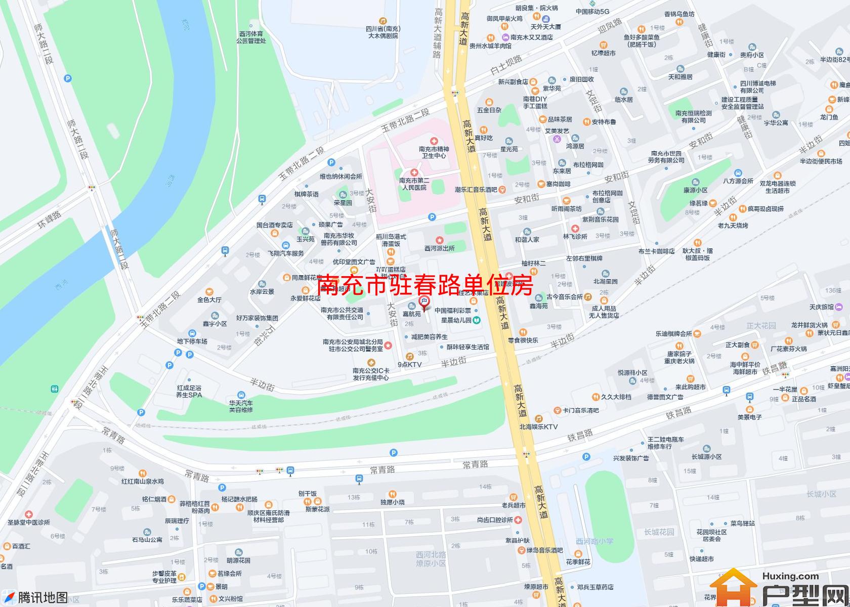 驻春路单位房小区 - 户型网