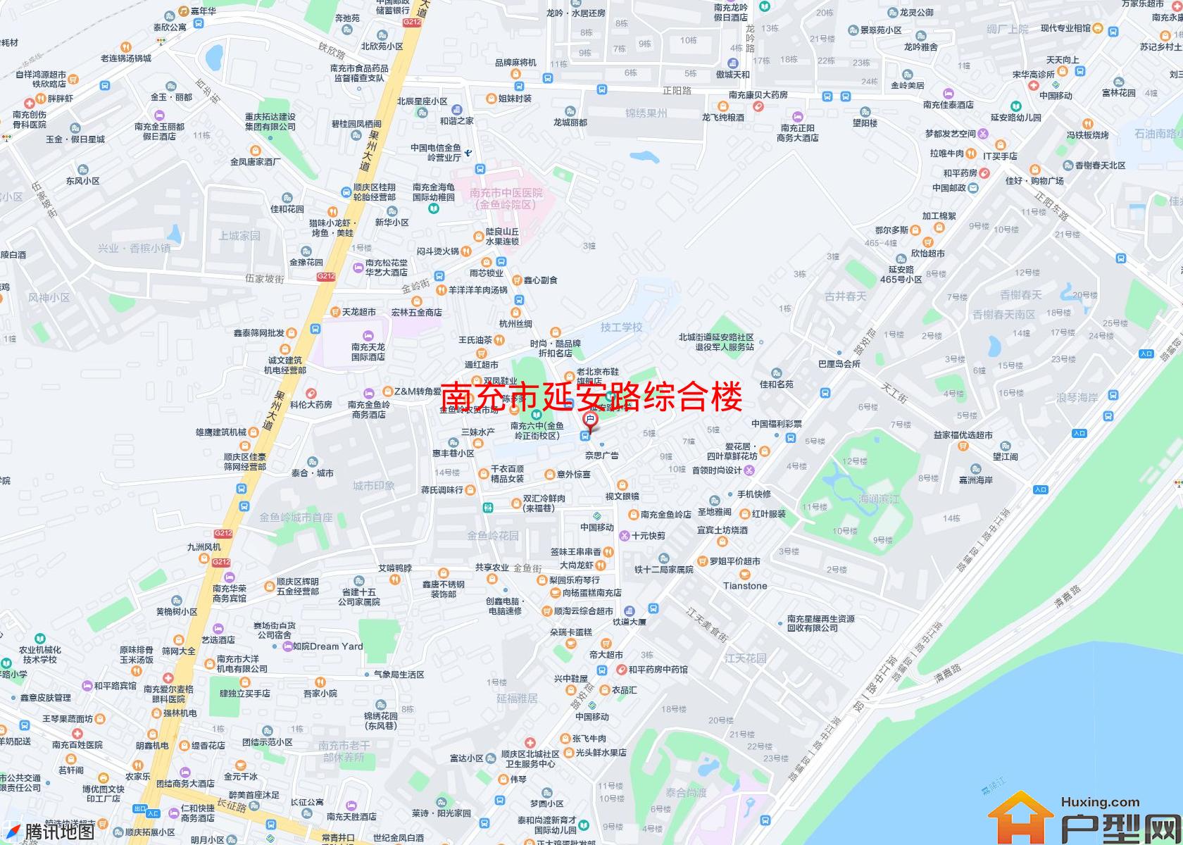 延安路综合楼小区 - 户型网