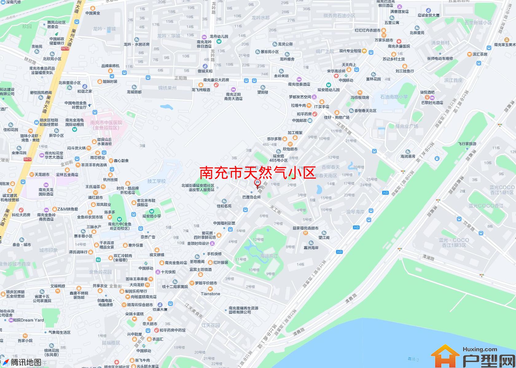 天然气小区小区 - 户型网