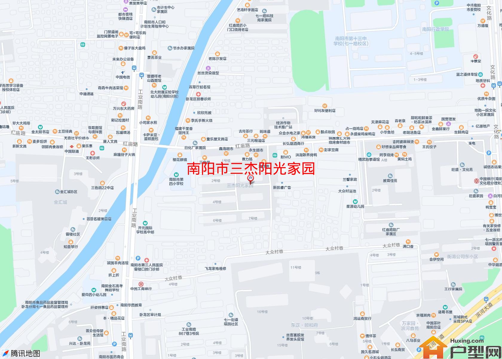 三杰阳光家园小区 - 户型网