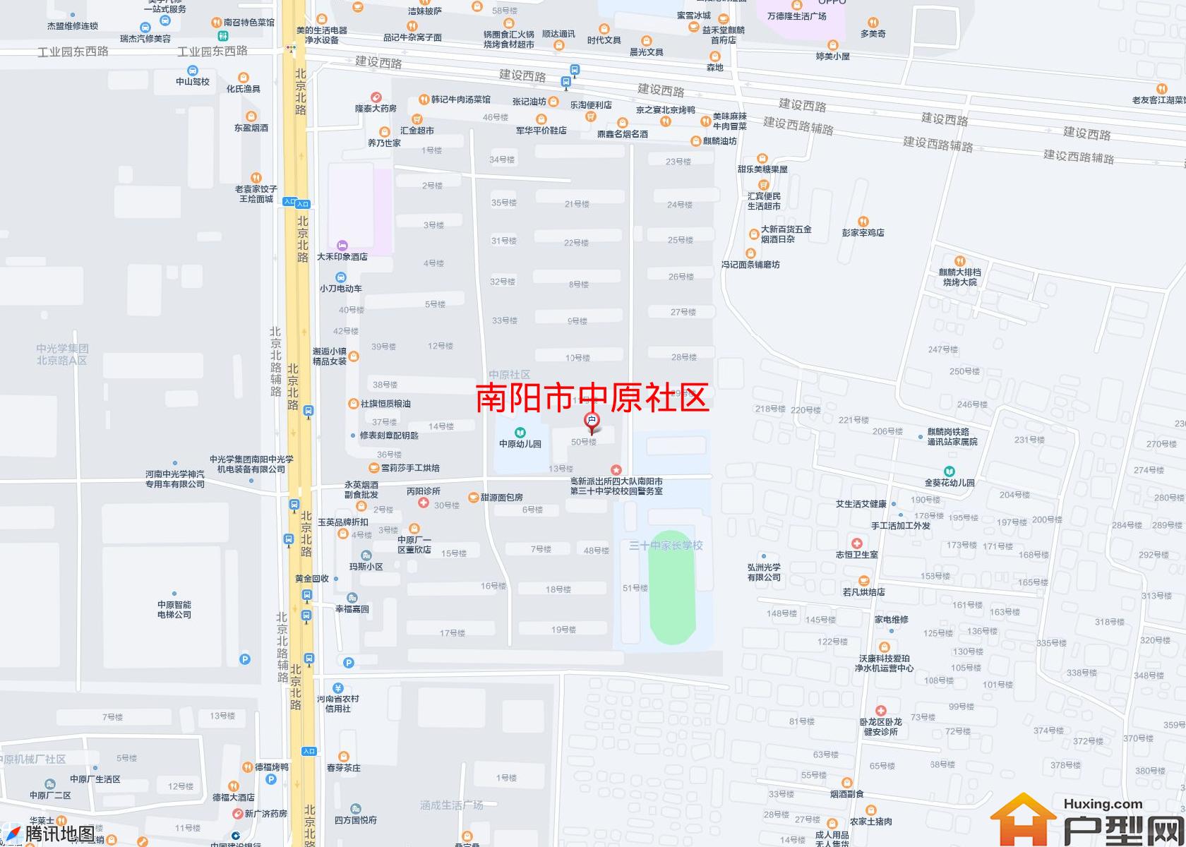 中原社区小区 - 户型网
