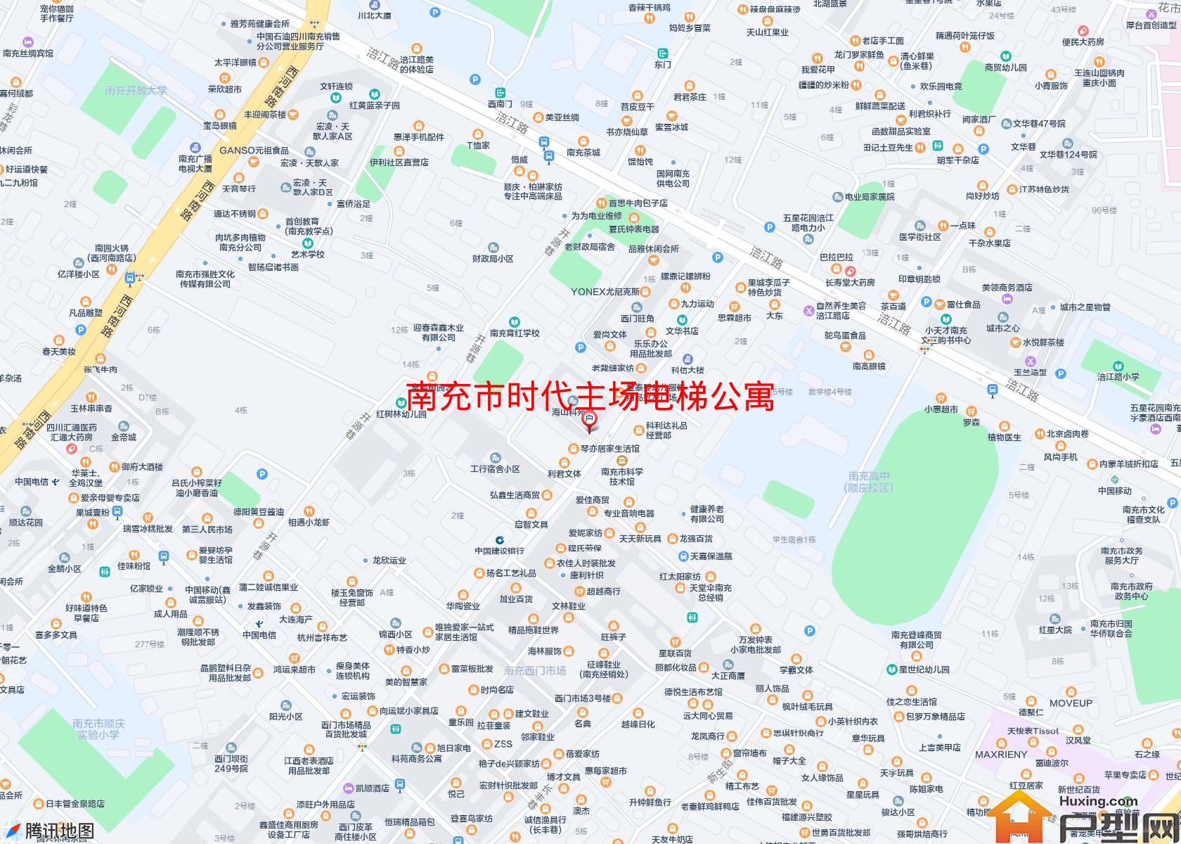 时代主场电梯公寓小区 - 户型网
