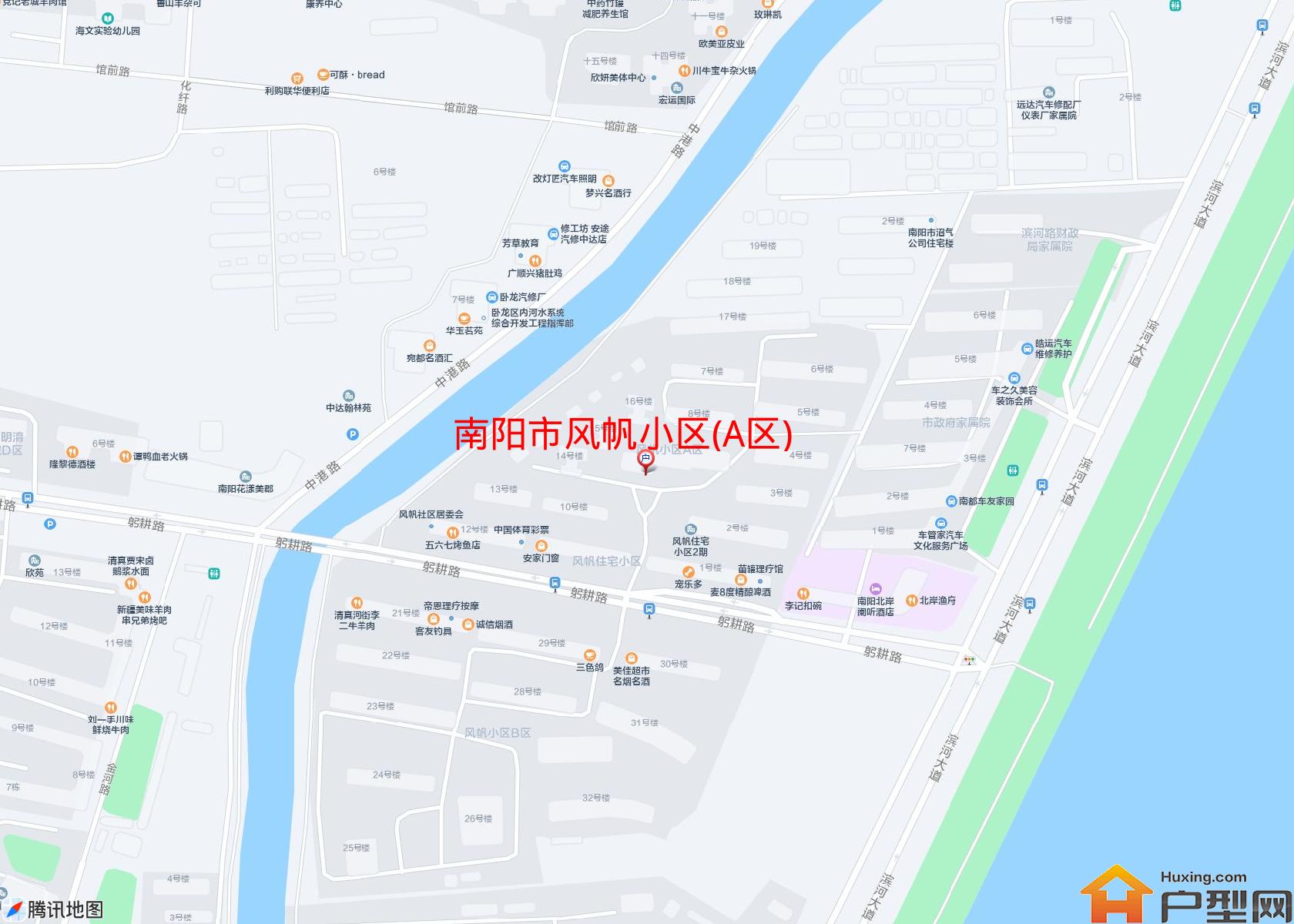 风帆小区(A区)小区 - 户型网
