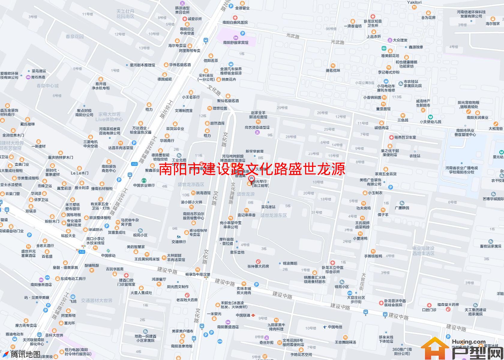 建设路文化路盛世龙源小区 - 户型网